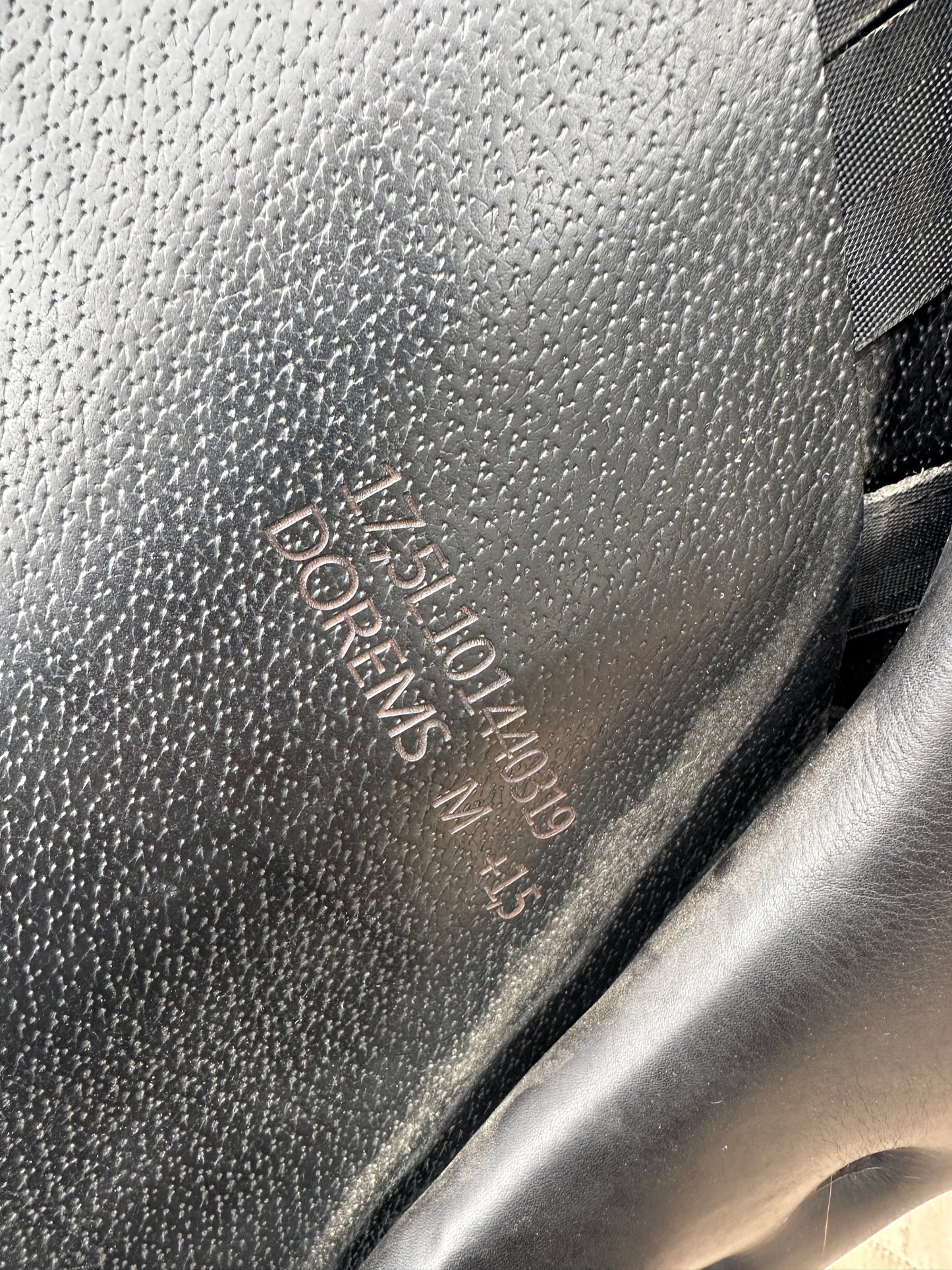 Silla de doma Selleria Equipe Oracle Special de 17,5 pulgadas de 2019