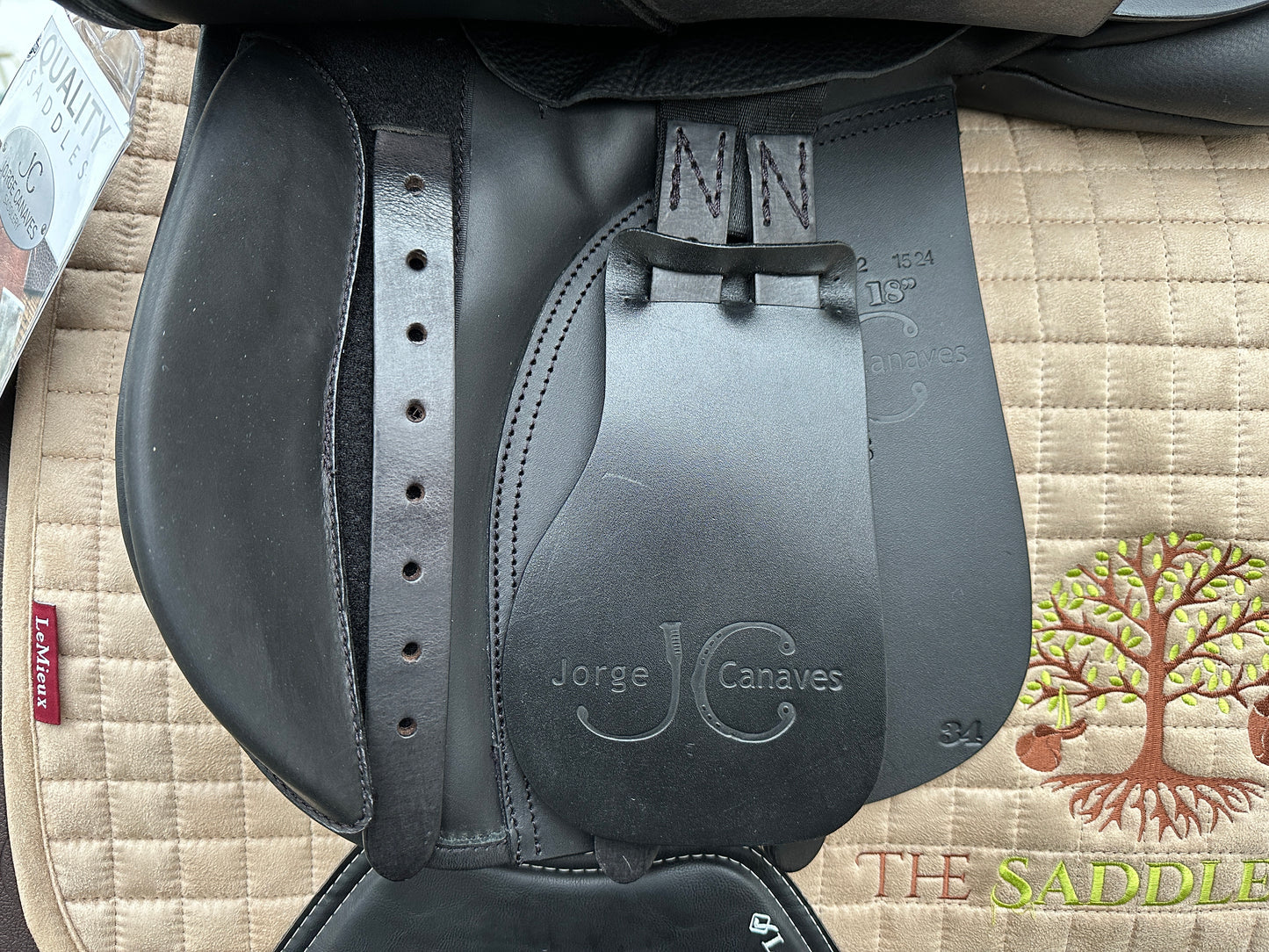 Jorge Canaves Saphir Vielseitigkeitssattel NEU