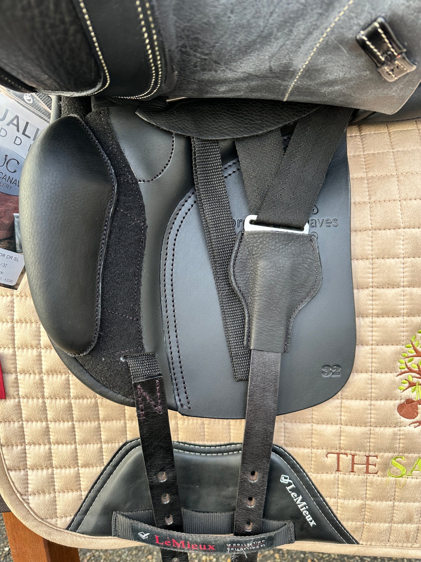 Jorge Canaves Doma Clásica Junior Silla de Doma Clásica Silla de Poni NUEVA