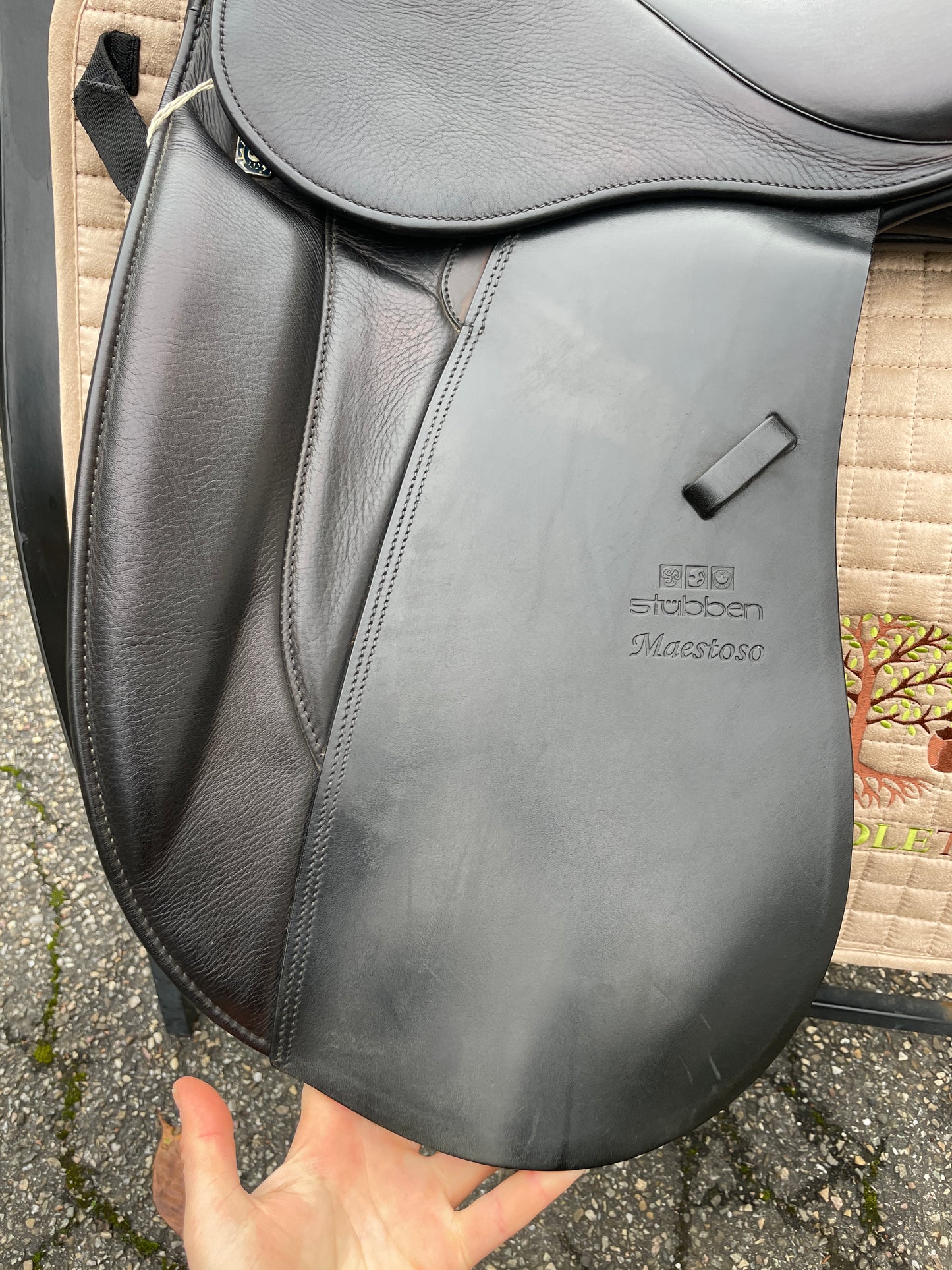 Stübben Maestoso Dressursattel 17,5 Zoll neuwertig