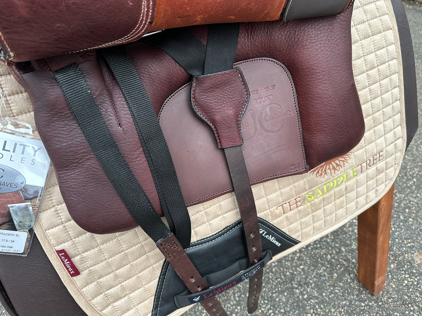 Jorge Canaves Pradera Dressage Saddle Baroque Saddle Working Equitation NEW