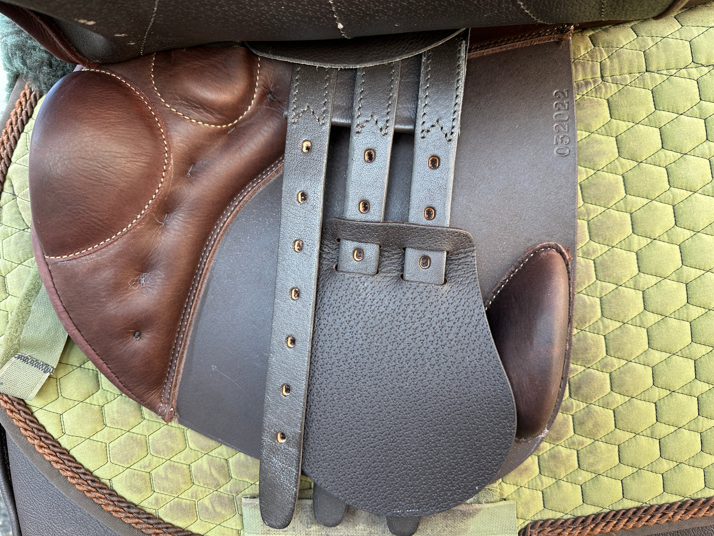 Euroriding Romulus Springsattel doubliert