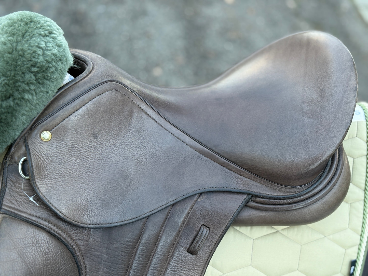 #261 Schleese Remonte VS-Sattel 17,5 Zoll braun