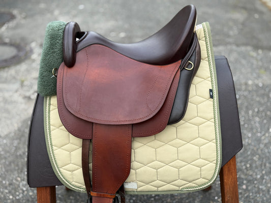 #166 Sommer Eldorado Wanderreitsattel Working Equitation Western 17,5 Zoll