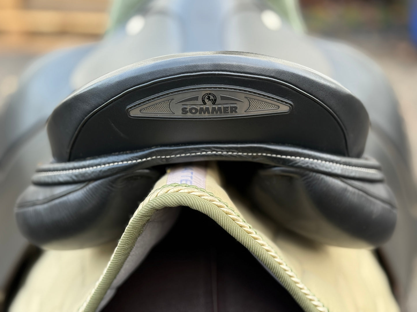 #255 Sommer Opus Vielseitigkeitssattel VSD 18 Zoll schwarz H7