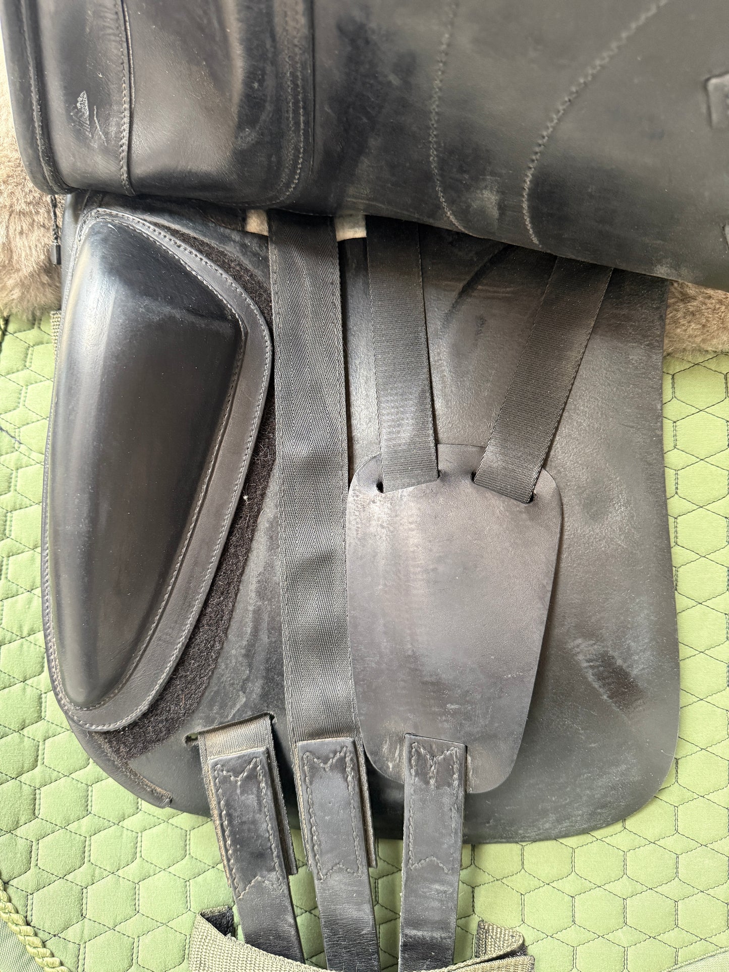 Amerigo Cervia II Pinerolo Dressursattel 17,5 Zoll Klettpauschen