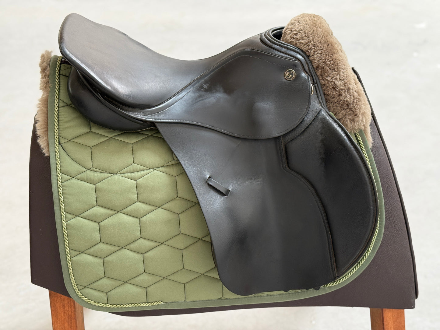 Kieffer Koof FL Springsattel 17,5 17 Zoll