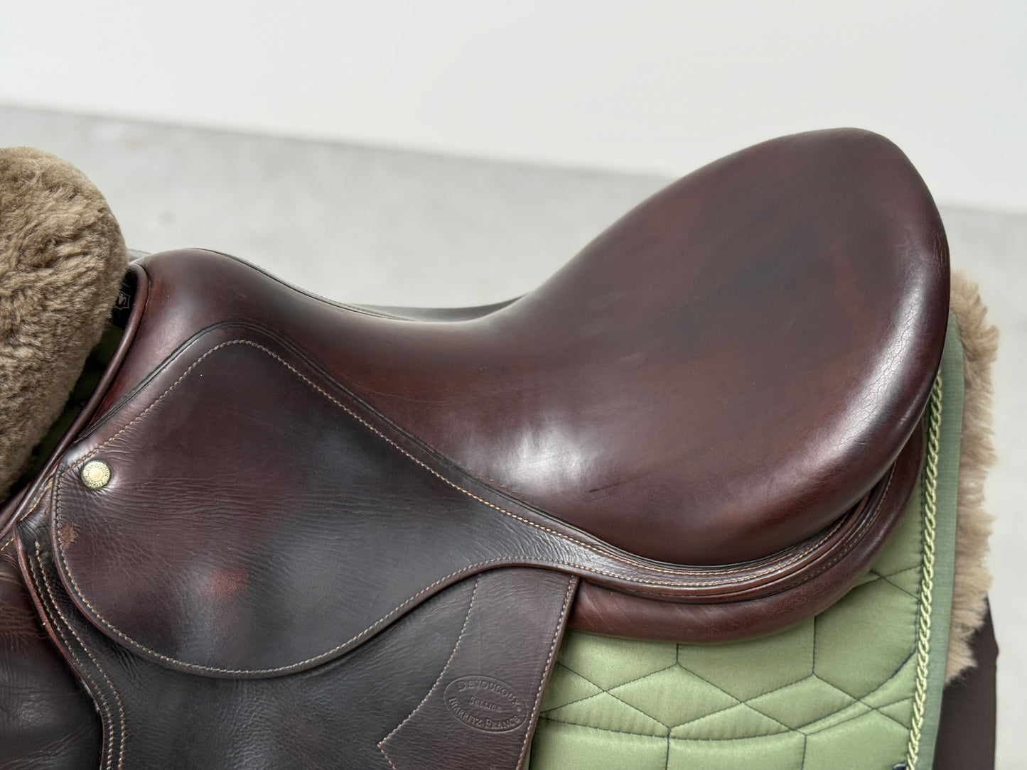 Devoucoux Donibane Springsattel 17,5 Zoll braun