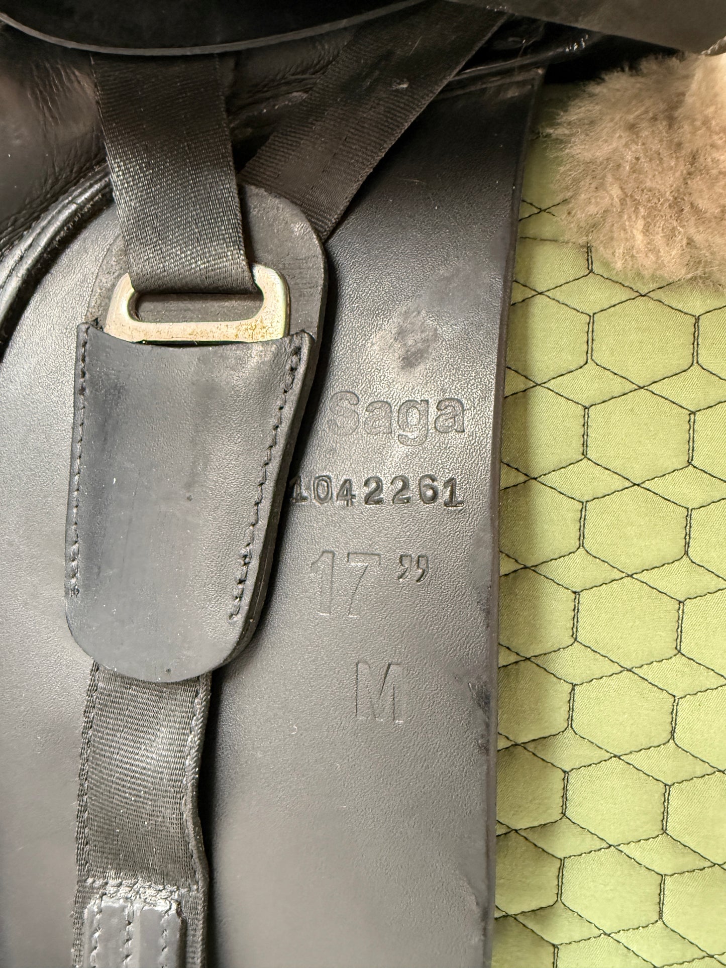 Seabis Saga Revolution Dressursattel 17 Zoll aus 2023