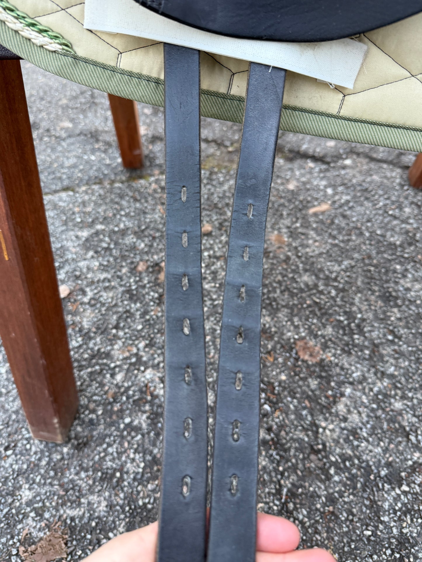 #266 Ferdi Weischenberg Dressursattel Maßsattel von Passier 17,5 Zoll aus 2019