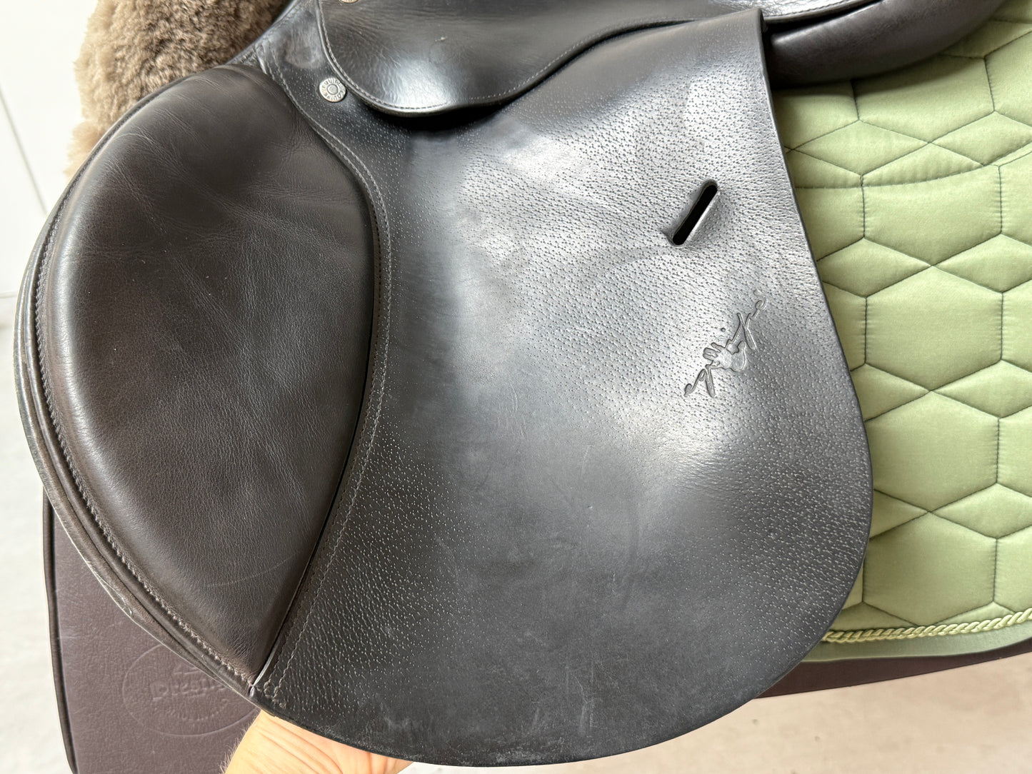 Selleria Equipe Expression Springsattel 16,5 Zoll langes Blatt