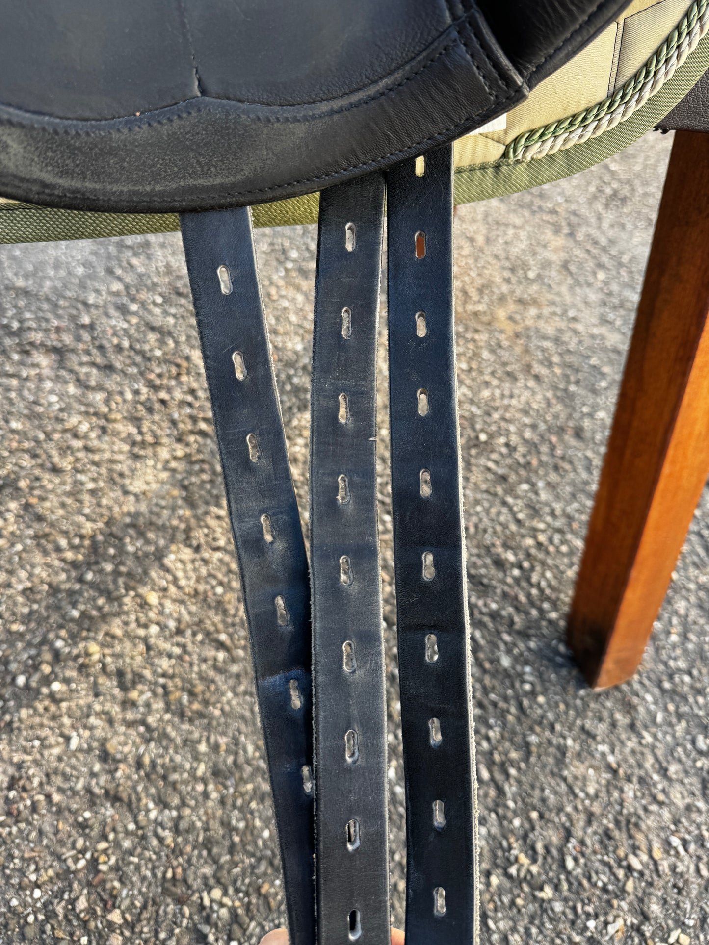 #101 Amerigo Pasubio Dressursattel 17,5 Zoll aus 2020