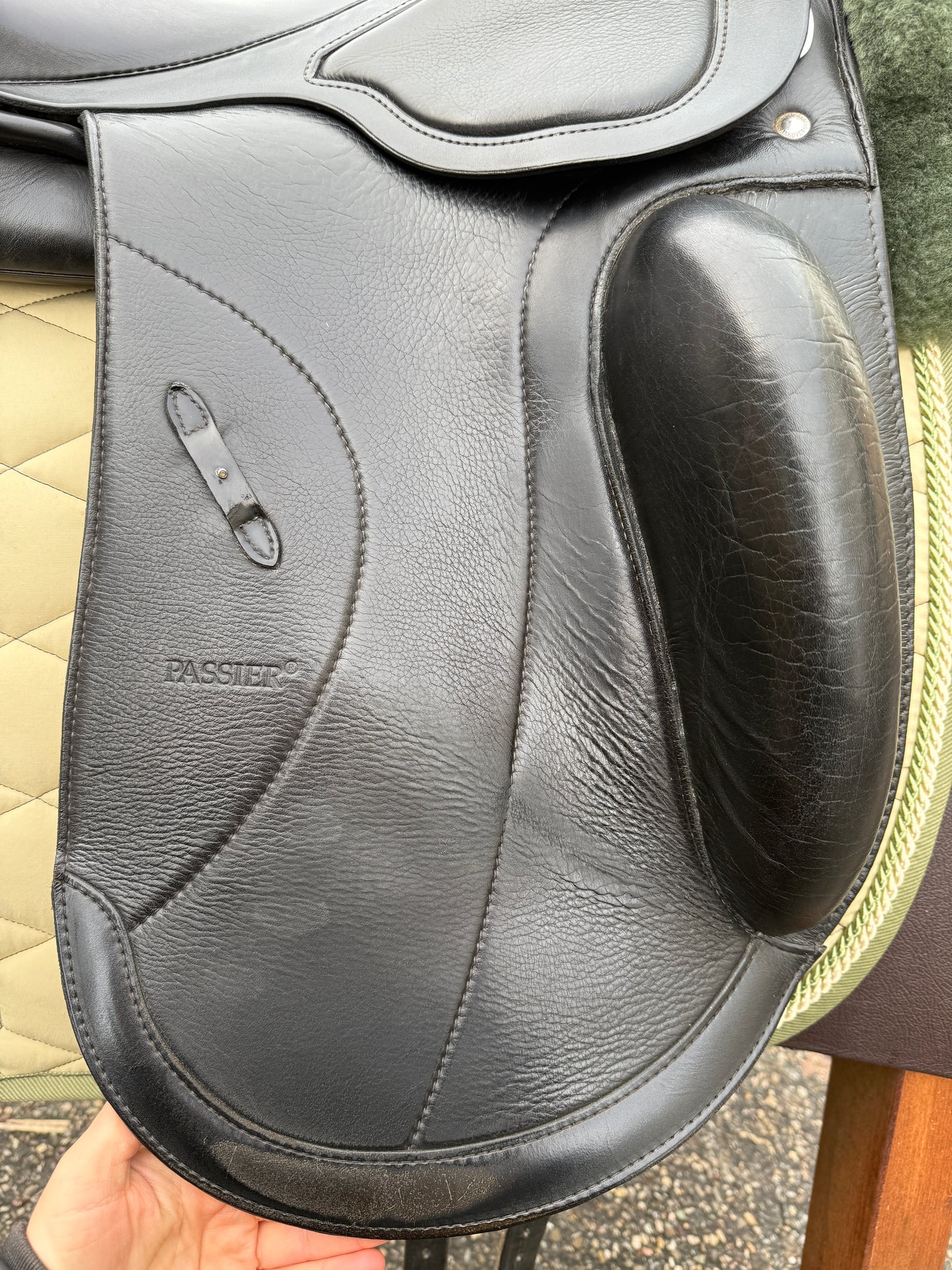 #256 Passier Grand Prix Special Dressursattel 17,5 Zoll Monoblatt