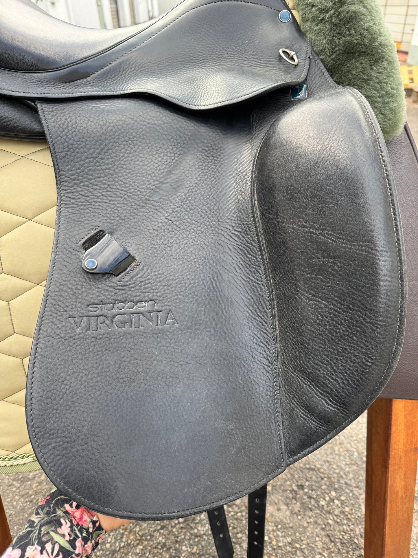 #99 Stübben Virginia Dressursattel 17,5 Zoll 31