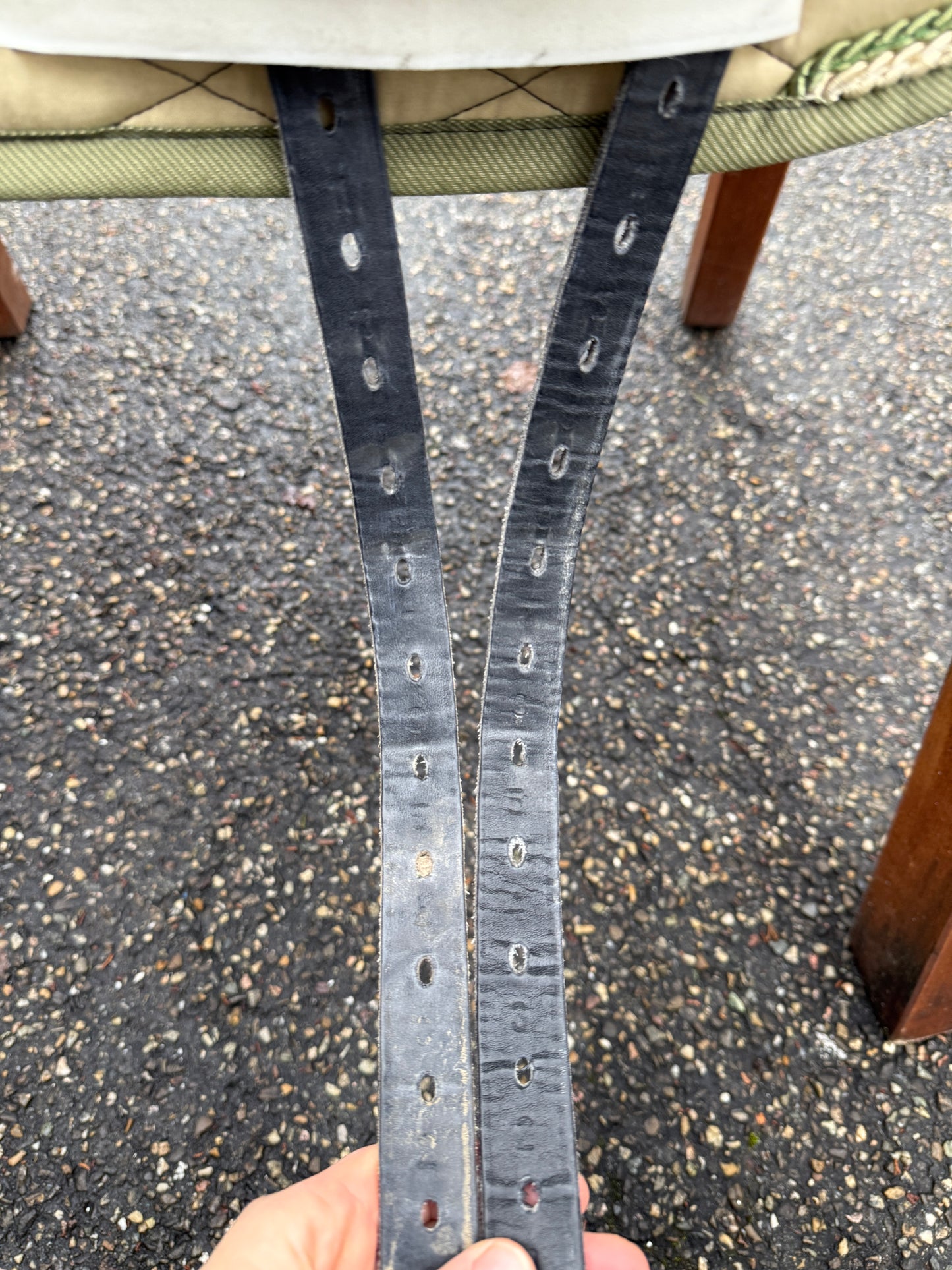 #243 Custom Dressursattel Wolfgang Omni 17 Zoll Monoblatt