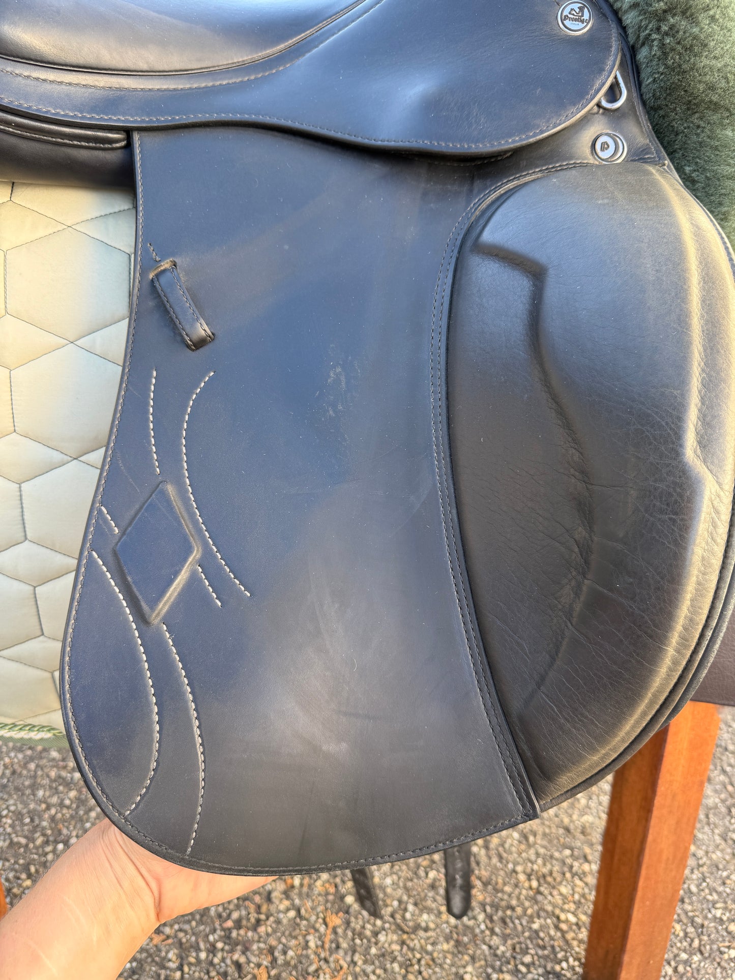 #K172 Prestige Philosophy Dressursattel 18 Zoll 33