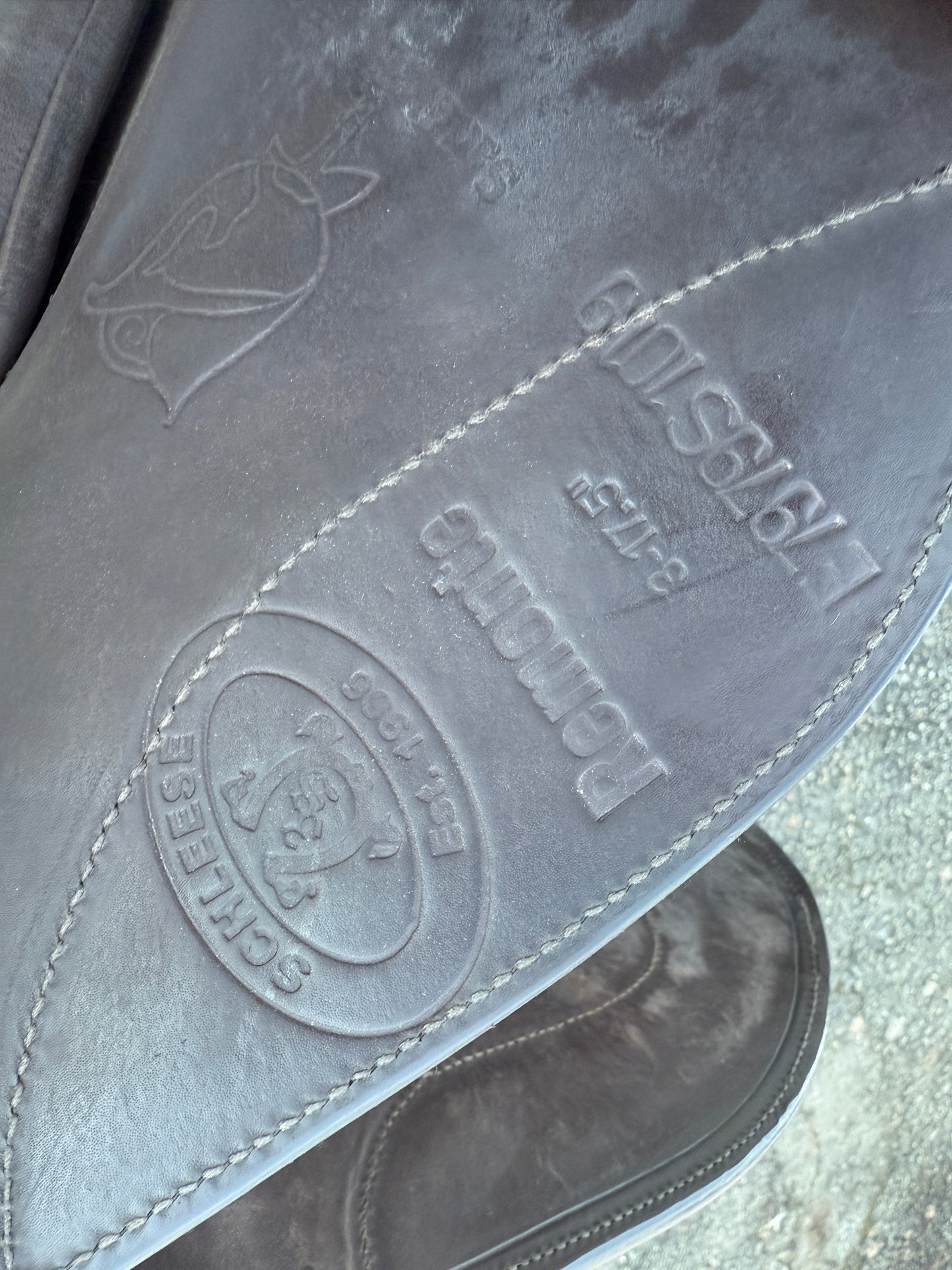 #261 Schleese Remonte VS-Sattel 17,5 Zoll braun