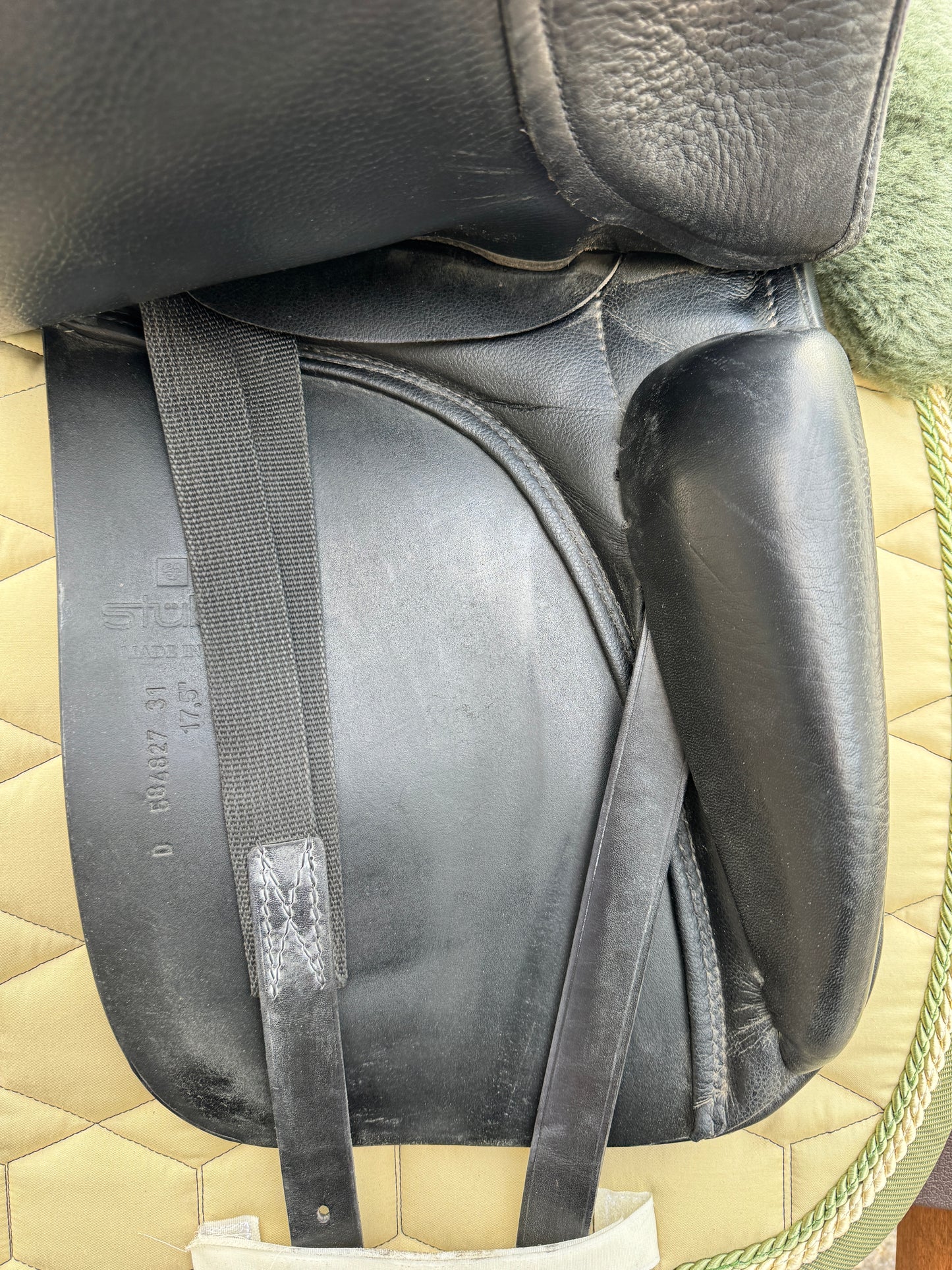#99 Stübben Virginia Dressursattel 17,5 Zoll 31