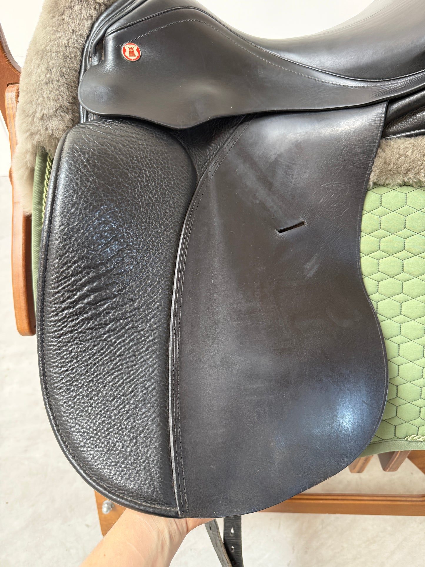 SL LINN Hofsattlerei (Sattelprofi Eichhorn/Niedersüß) Dressursattel 17,5 Zoll