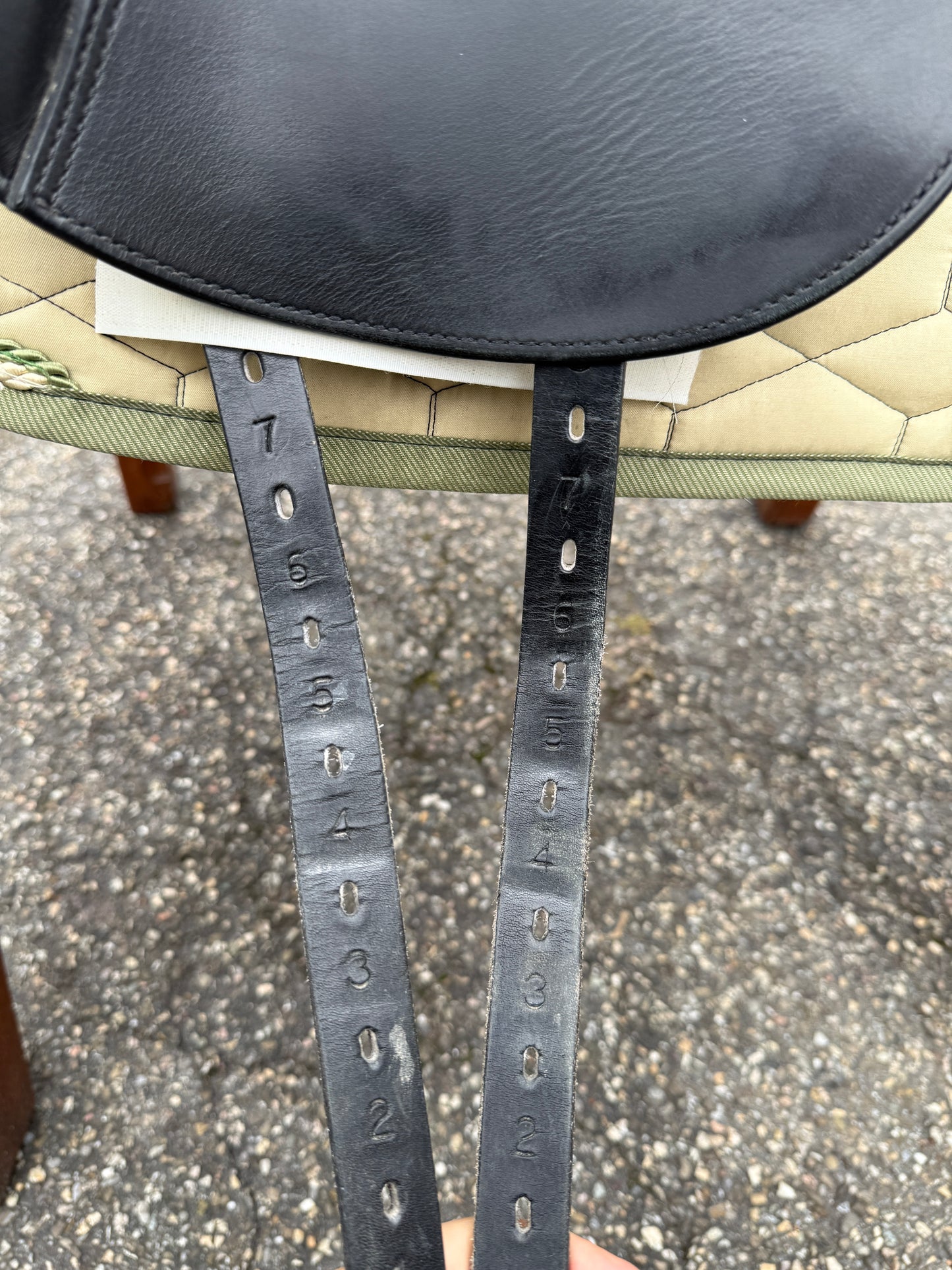 #182 Prestige X-D1 Zero Dressursattel 18 Zoll doubliert