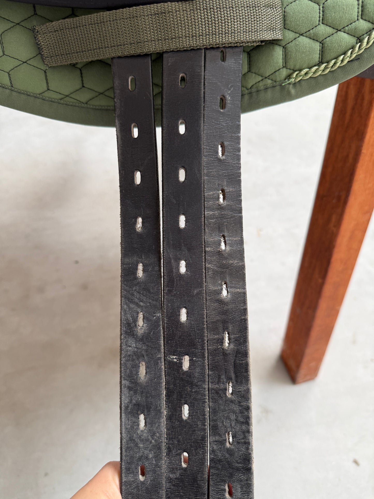 Amerigo Cervia II Pinerolo Dressursattel 17,5 Zoll Klettpauschen