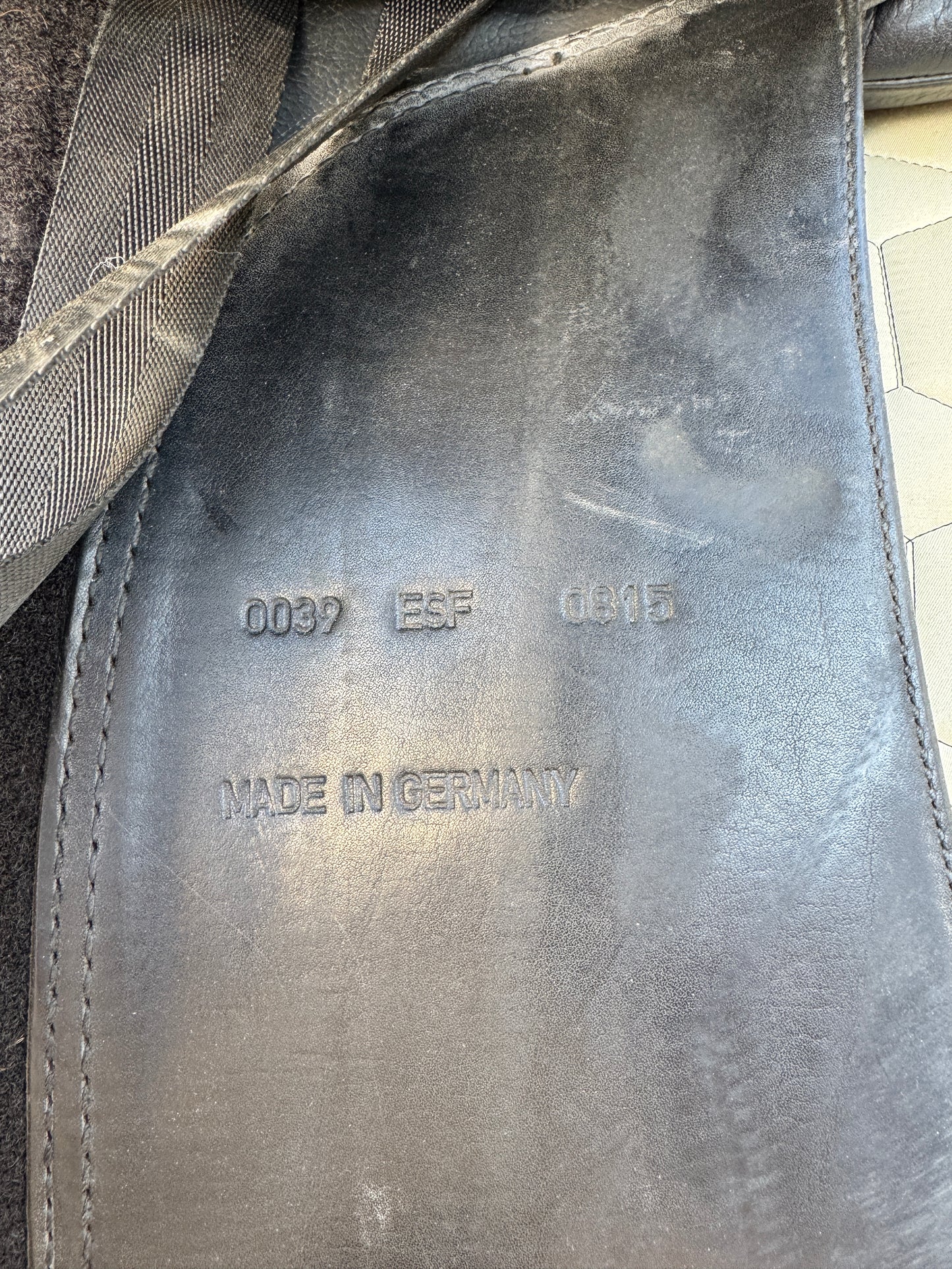 #100 Hennig ESF Silver Dressursattel 16 Zoll Ponysattel
