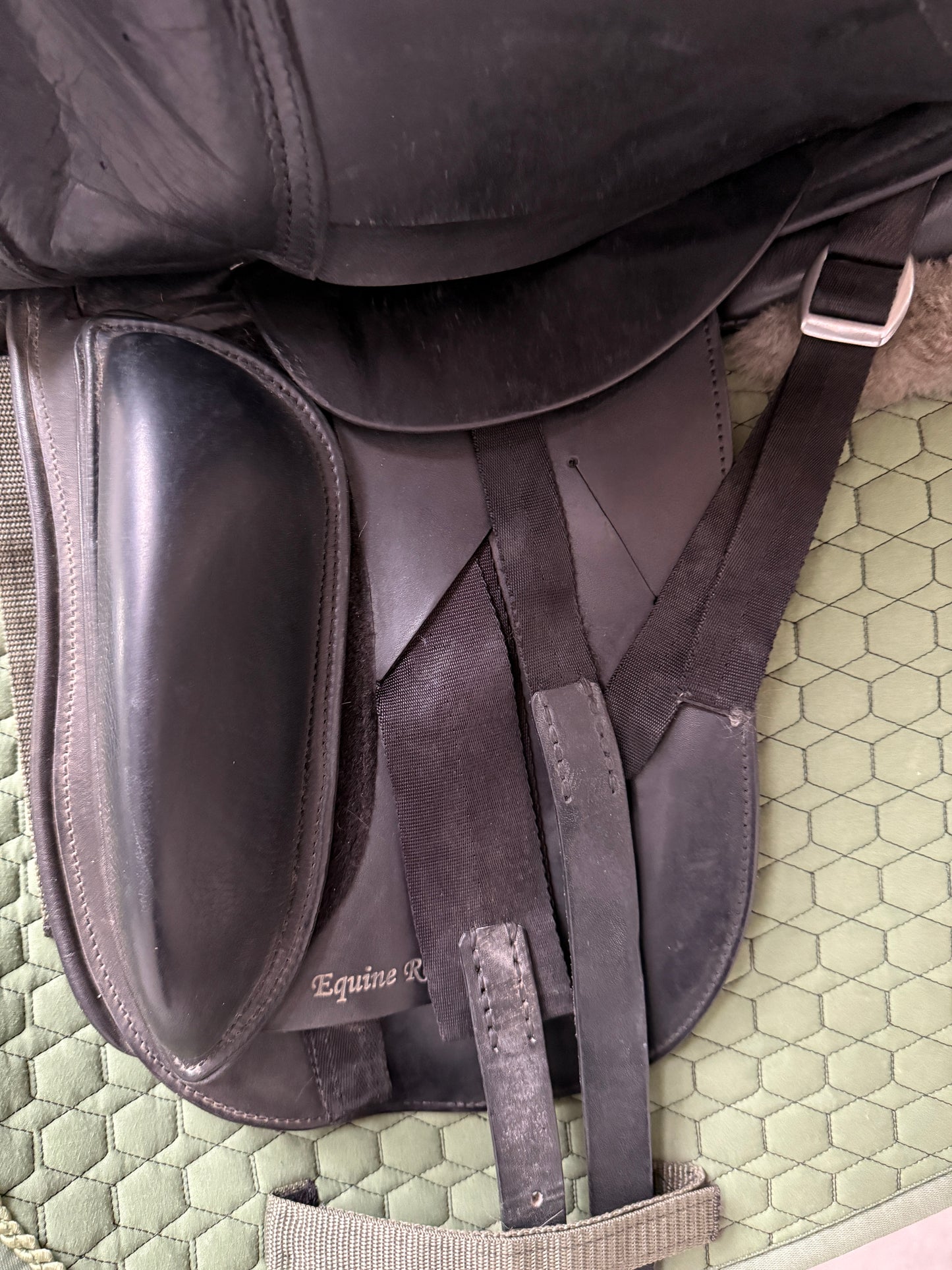 Schleese Pirat/König Pferd Dressursattel schwarz 17,5 Zoll