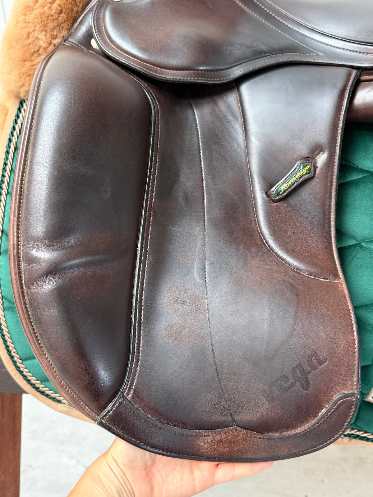 Amerigo Vega Dressage Spezial Dressursattel 17,5 Zoll braun