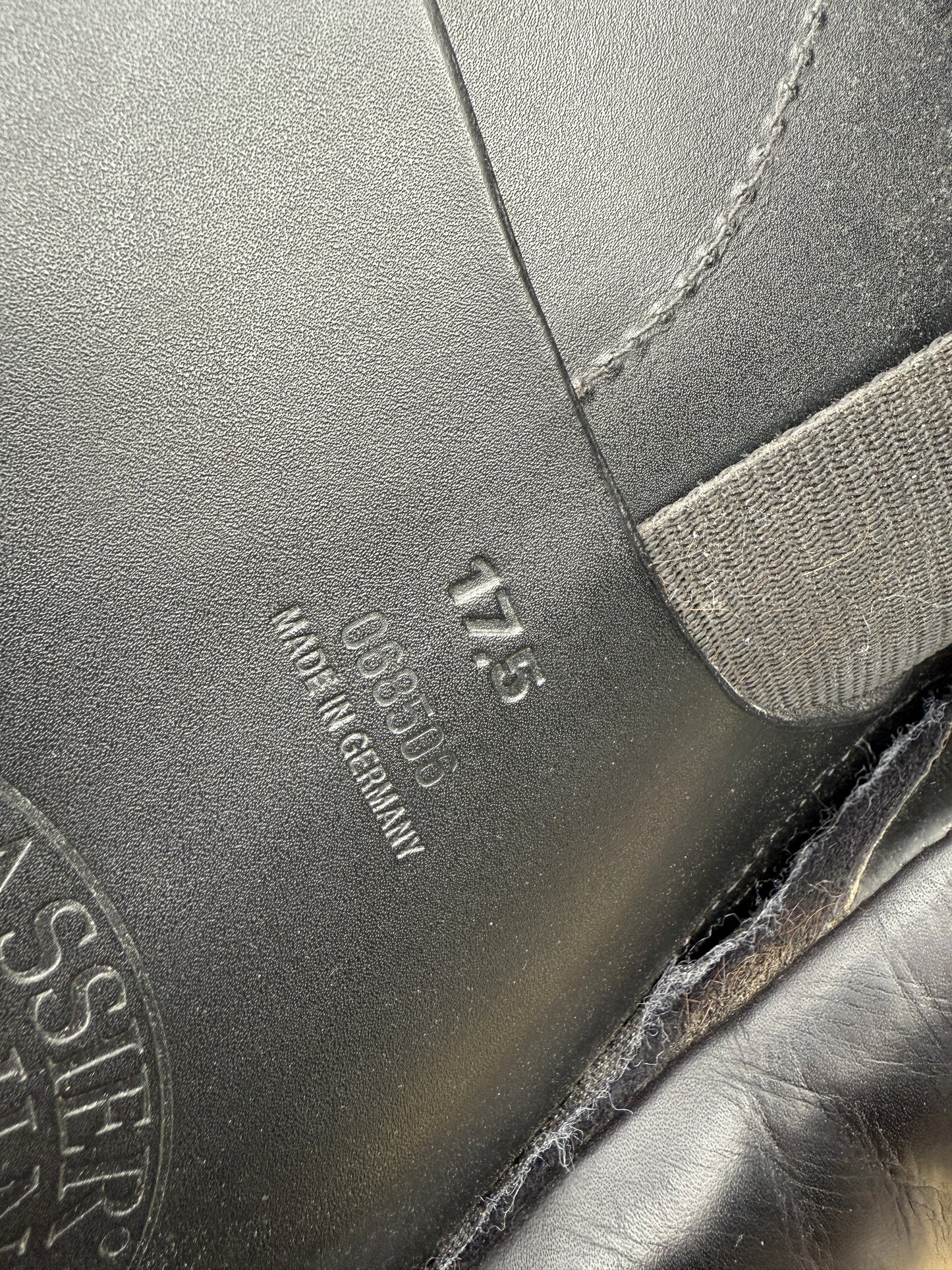 #256 Passier Grand Prix Special Dressursattel 17,5 Zoll Monoblatt