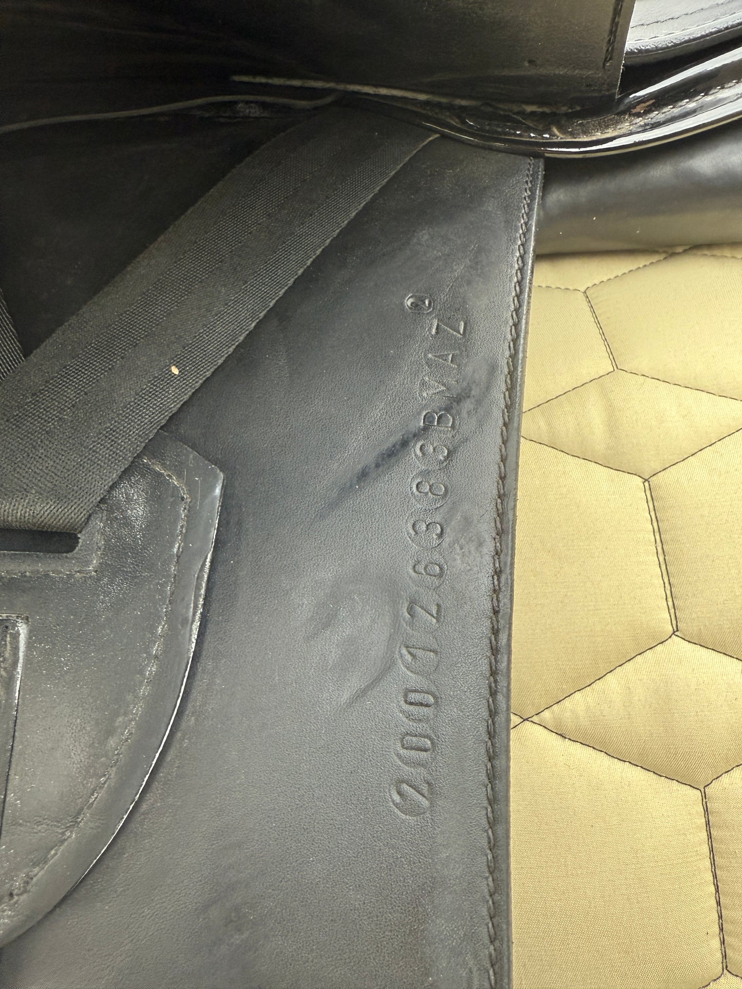 #254 Erreplus Elena Dressursattel 18 Zoll mit Lack