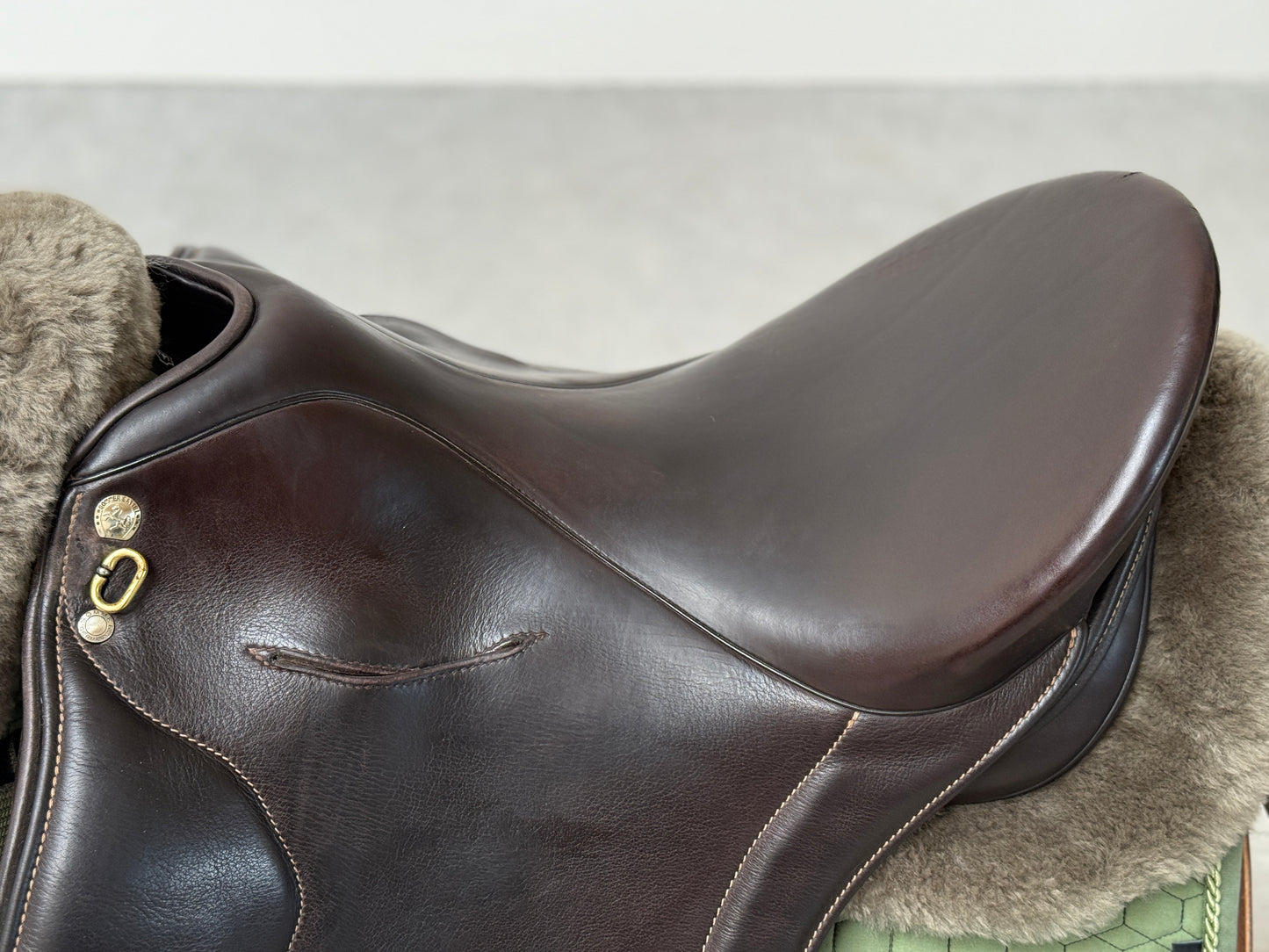Sommer Minos Dressursattel Working Equitation 17,5 Zoll braun