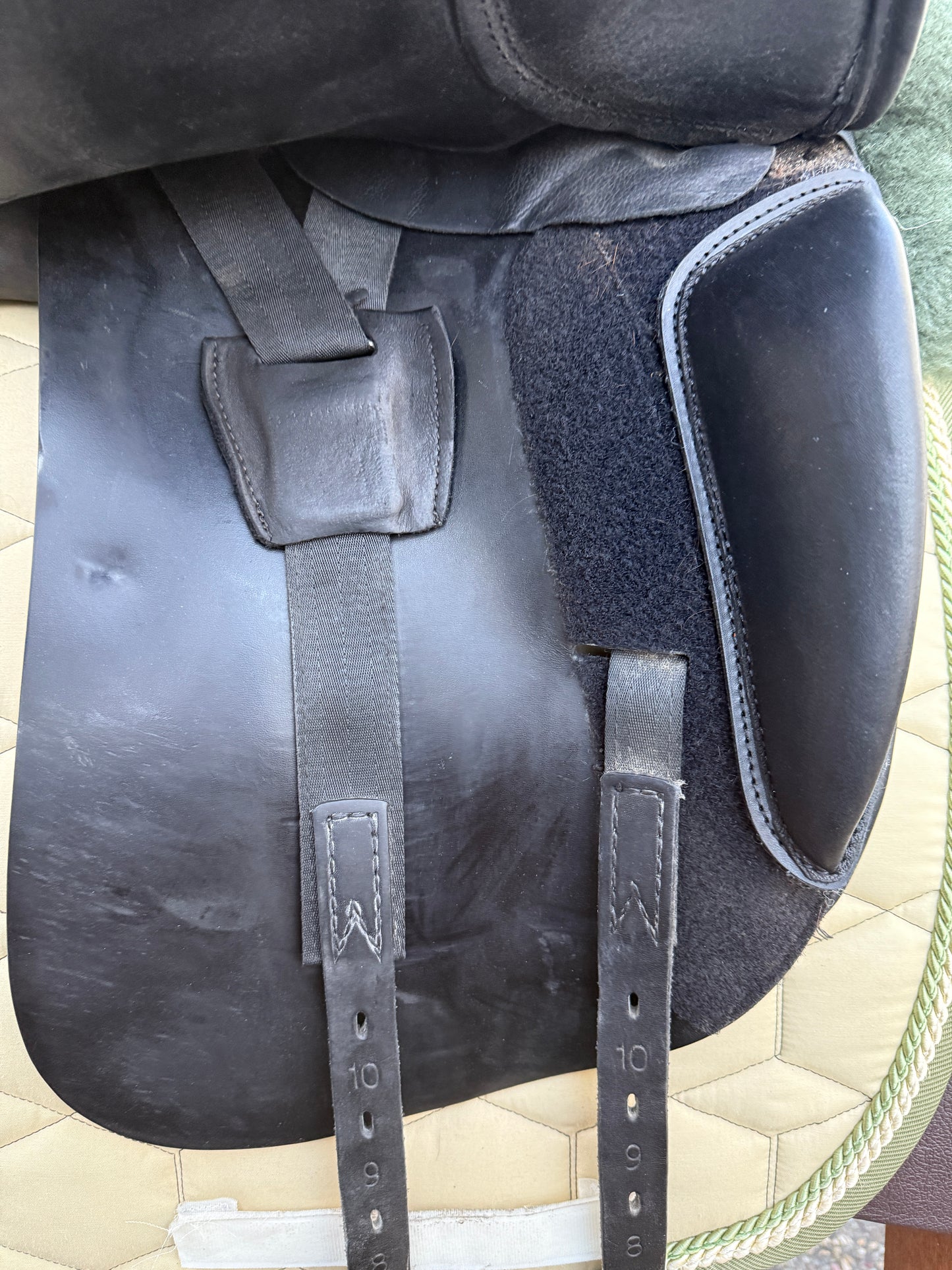 #227 Euroriding Emilio Dressursattel doubliert 18 Zoll 31 aus 2021