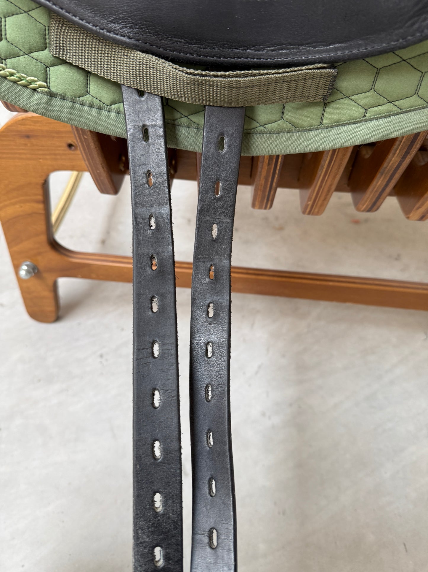 Erreplus Connect WR Monoblatt Dressursattel 17 Zoll 33 aus 2024 - für hohen Rist