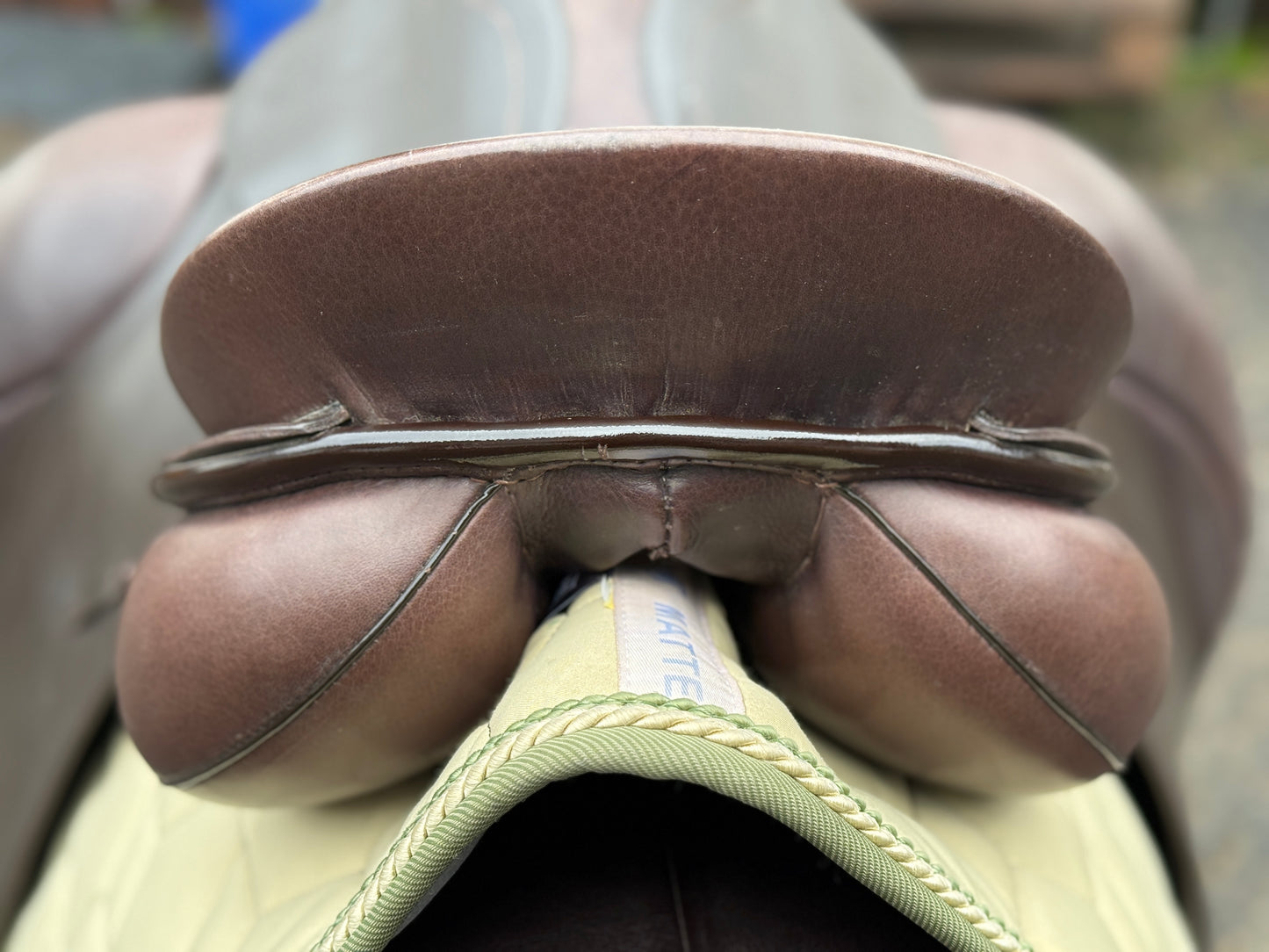 #242 Passier Sirius Dressursattel Schulterfreiheit 17 Zoll braun