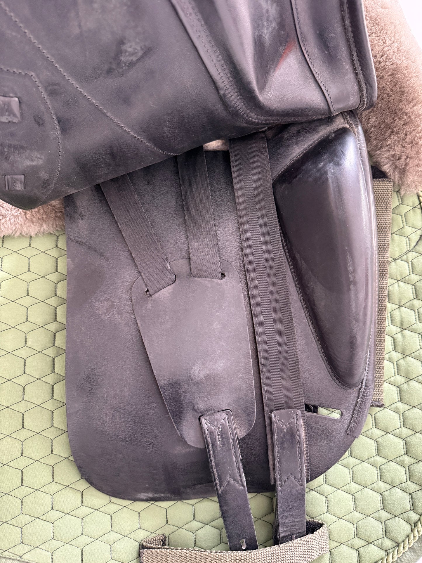 Amerigo Pasubio Pinerolo Dressursattel 17,5 Zoll aus 2020