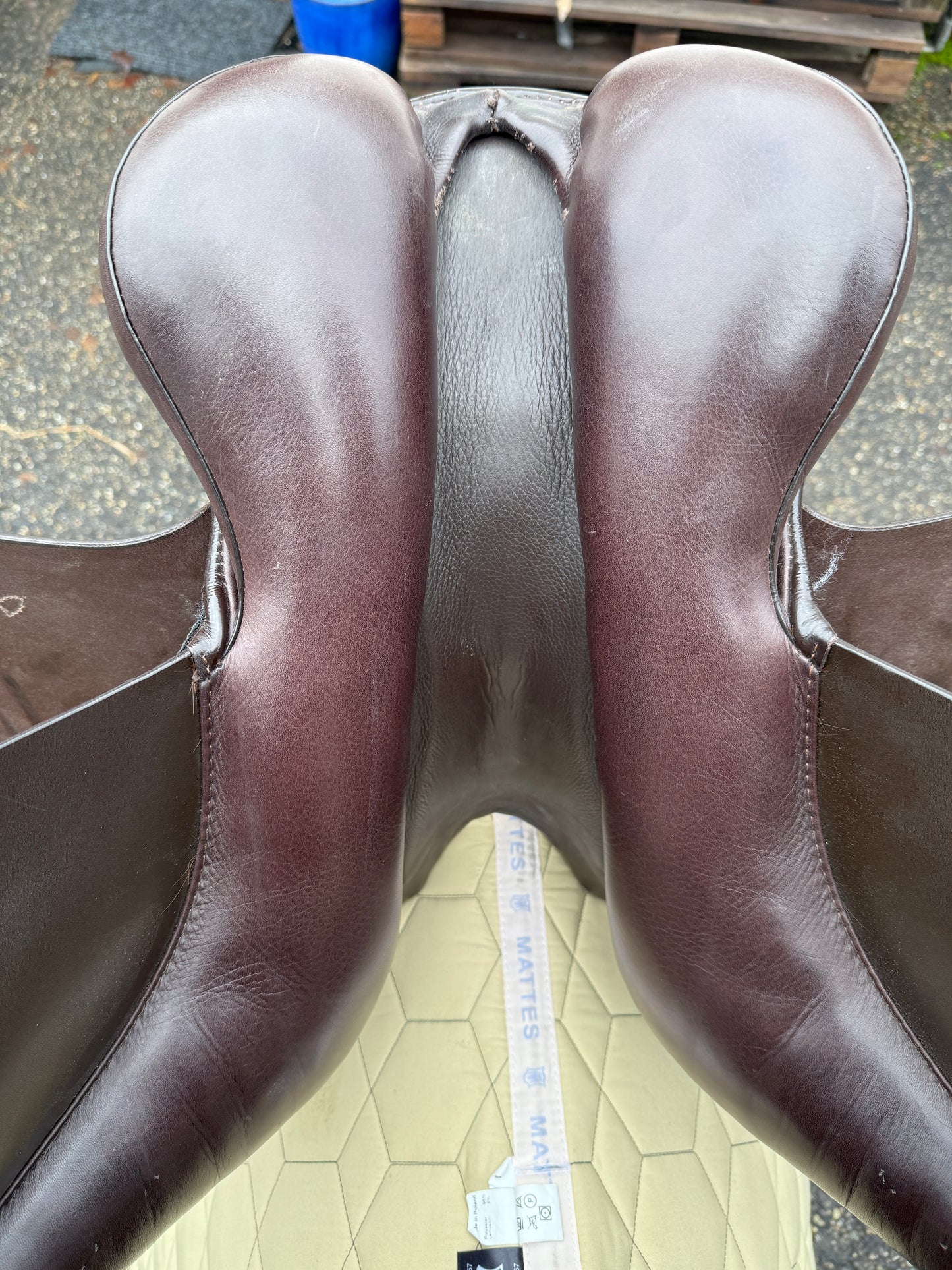 #242 Passier Sirius Dressursattel Schulterfreiheit 17 Zoll braun