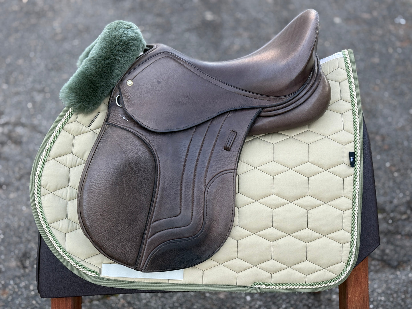 #261 Schleese Remonte VS-Sattel 17,5 Zoll braun