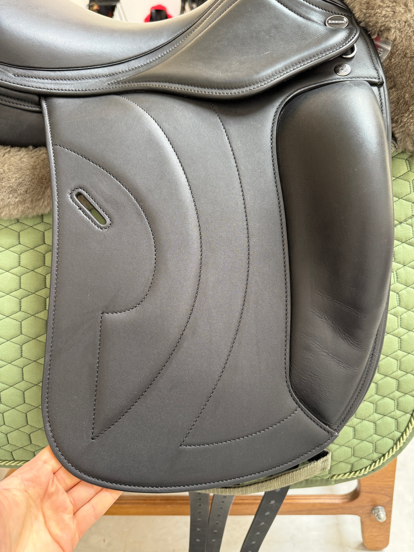 Euroriding Valdagno by Selleria Equipe Dressursattel mit Wollkissen