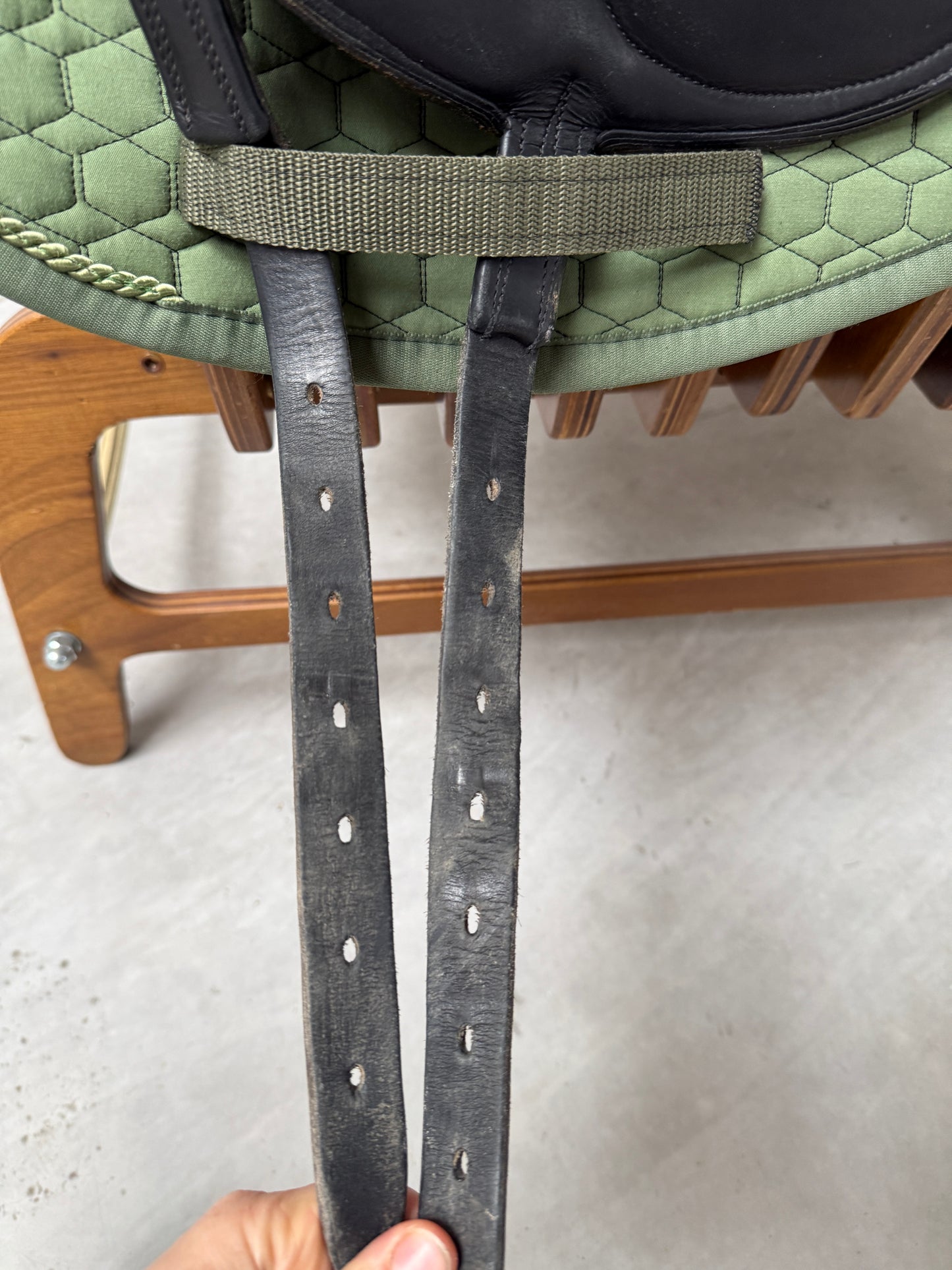 Devoucoux Makila D3D Dressursattel schwarz 18 Zoll