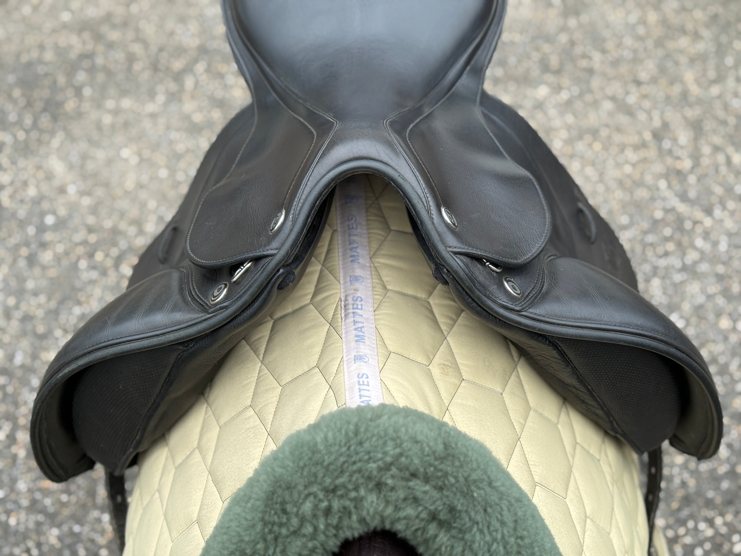 #182 Prestige X-D1 Zero Dressursattel 18 Zoll doubliert