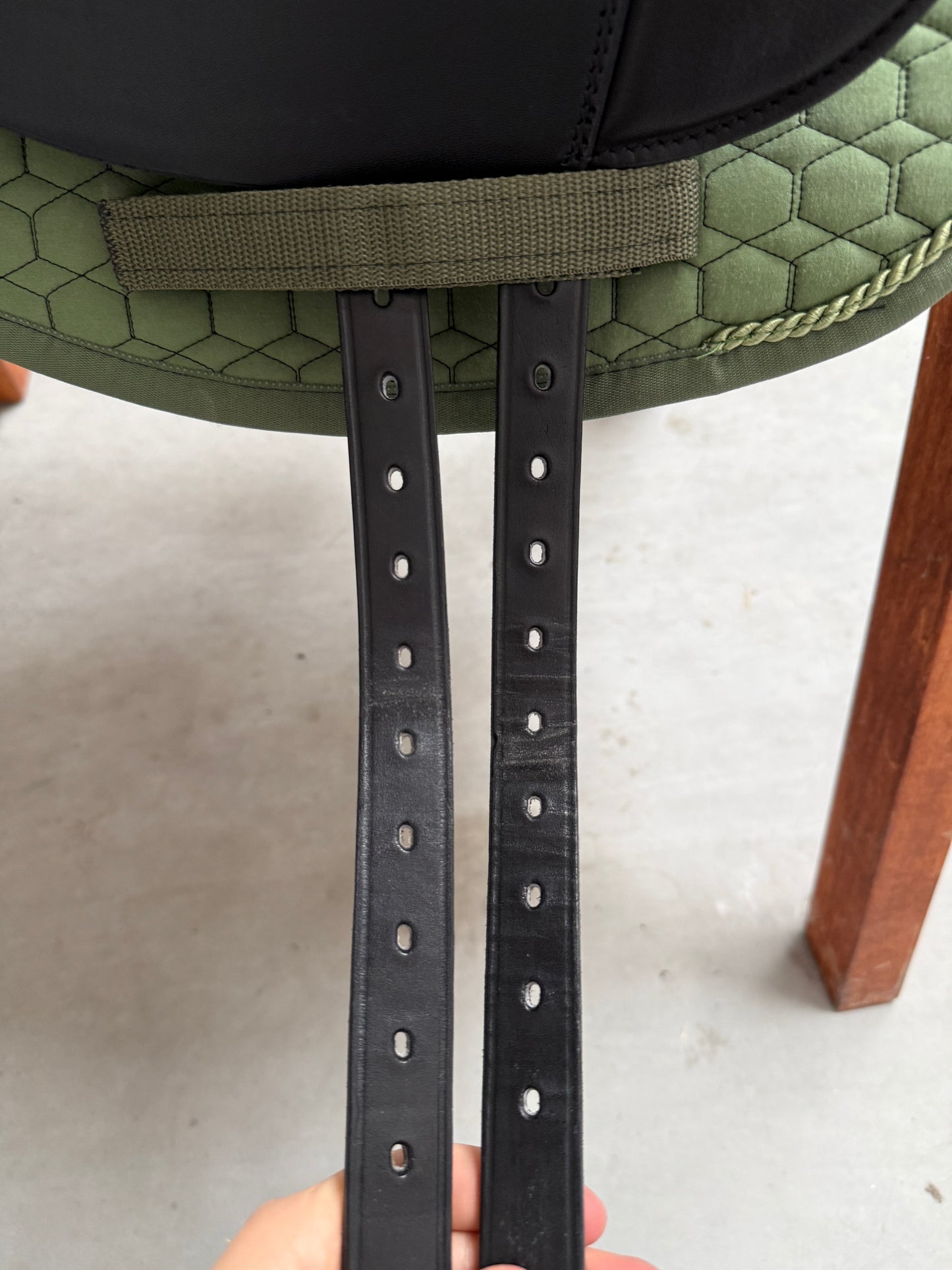 Sommer Diplomat Dressursattel 18 Zoll Protection Kissen WKE aus 2025 wie NEU