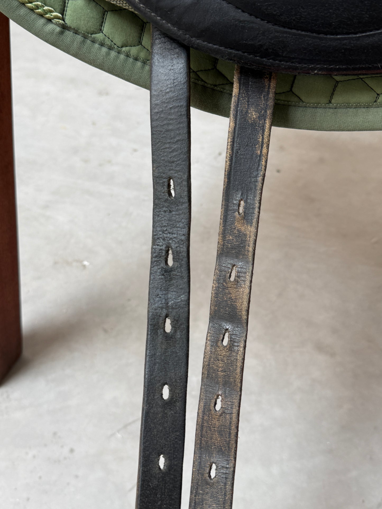 Frölich Dressursattel 18 Zoll wie Childeric Monoblatt Breite Kammer