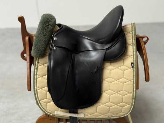 Sommer Jana Dressursattel Ponysattel 16,5 Zoll 36 schwarz wie NEU