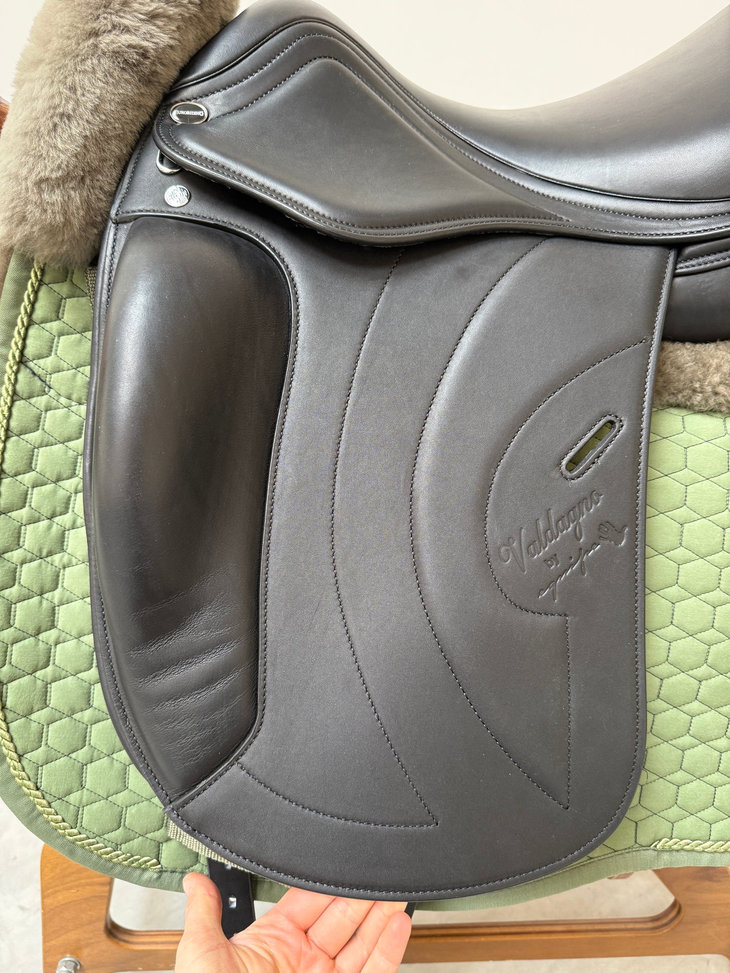 Euroriding Valdagno by Selleria Equipe Dressursattel mit Wollkissen