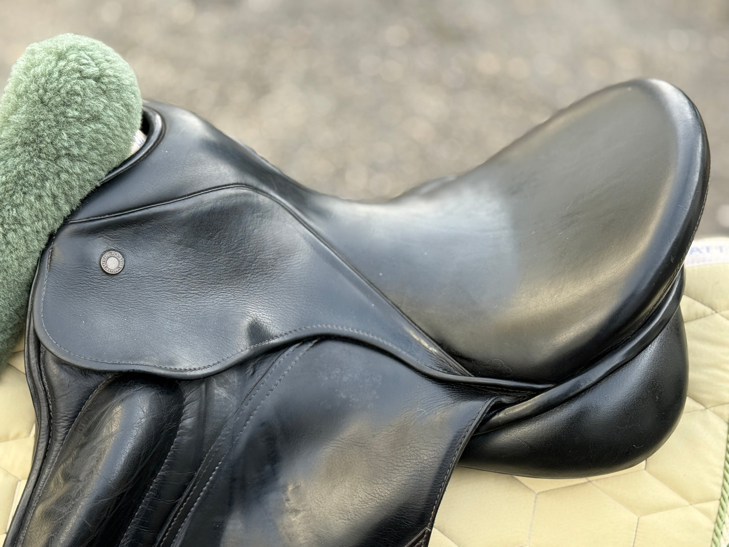 #249 Fichtbauer Paura KCR Dressursattel Monoblatt 17 Zoll Kammerweite C