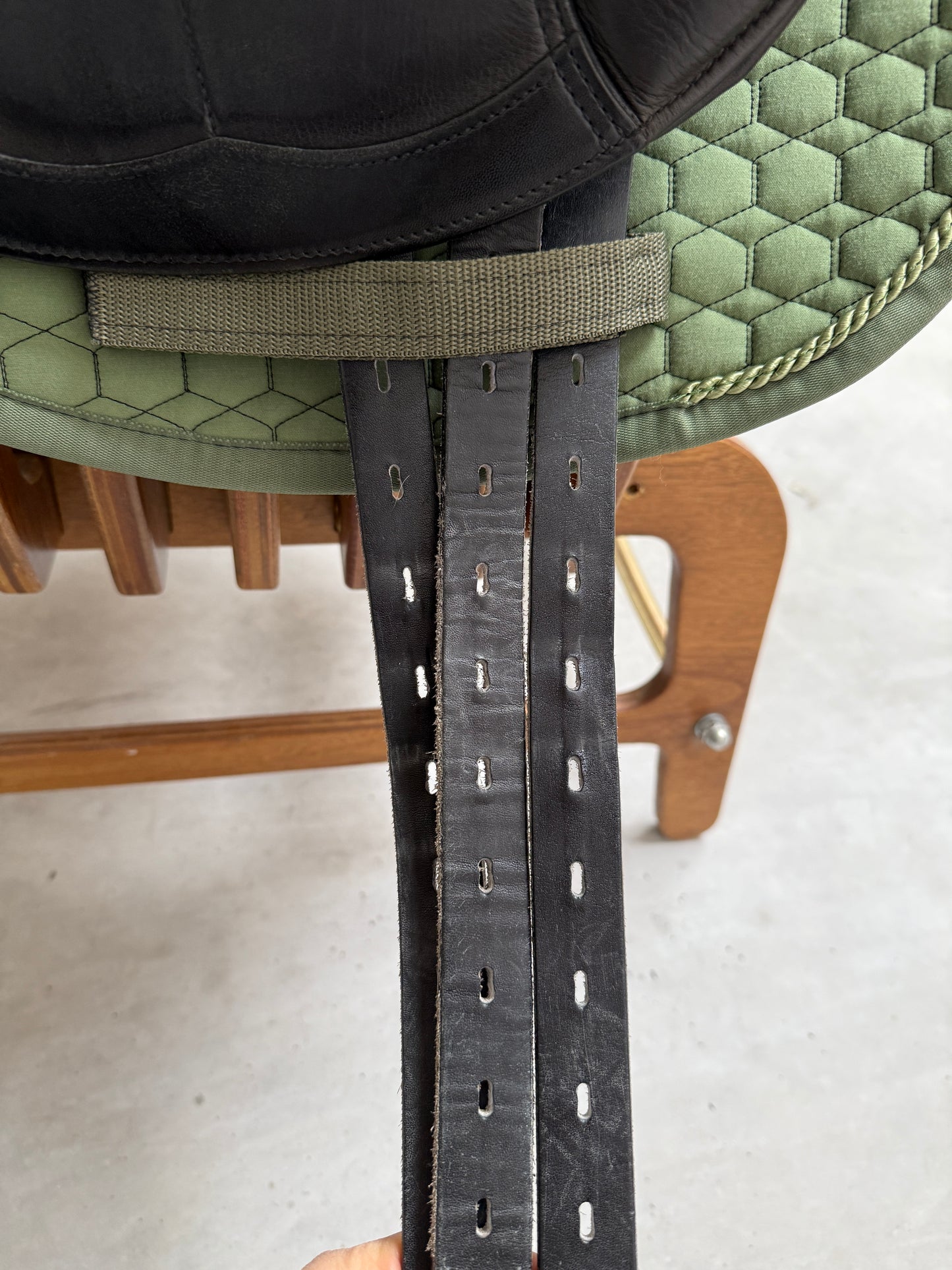 Amerigo Pasubio Pinerolo Dressursattel 17,5 Zoll aus 2020