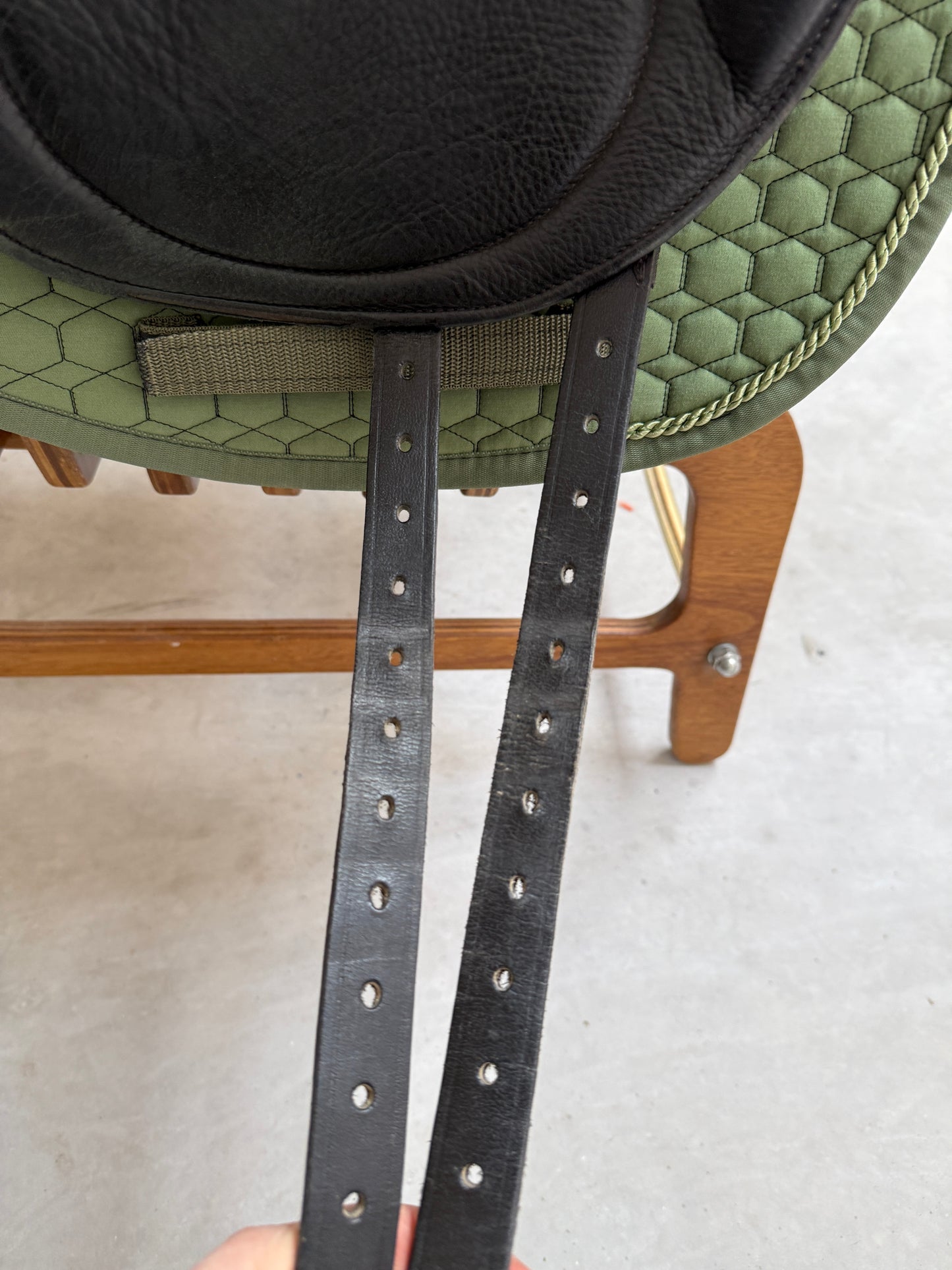 Frölich Dressursattel 18 Zoll wie Childeric Monoblatt