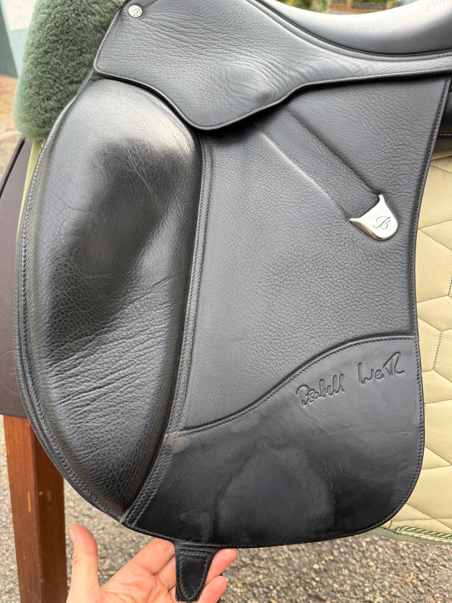 #K177 Bates Isabell Dressursattel 16,5 Zoll