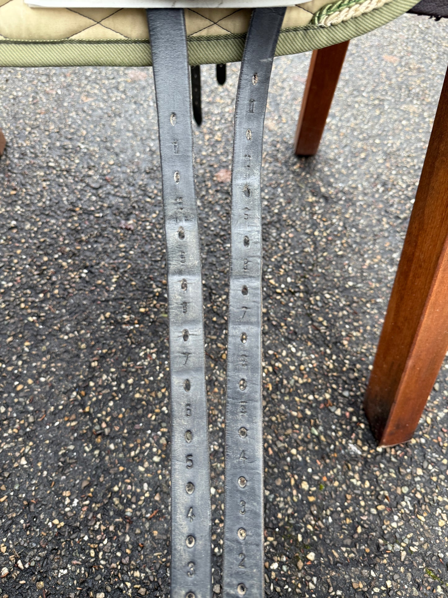 #197 Custom Dressursattel Icon Flight 18 Zoll