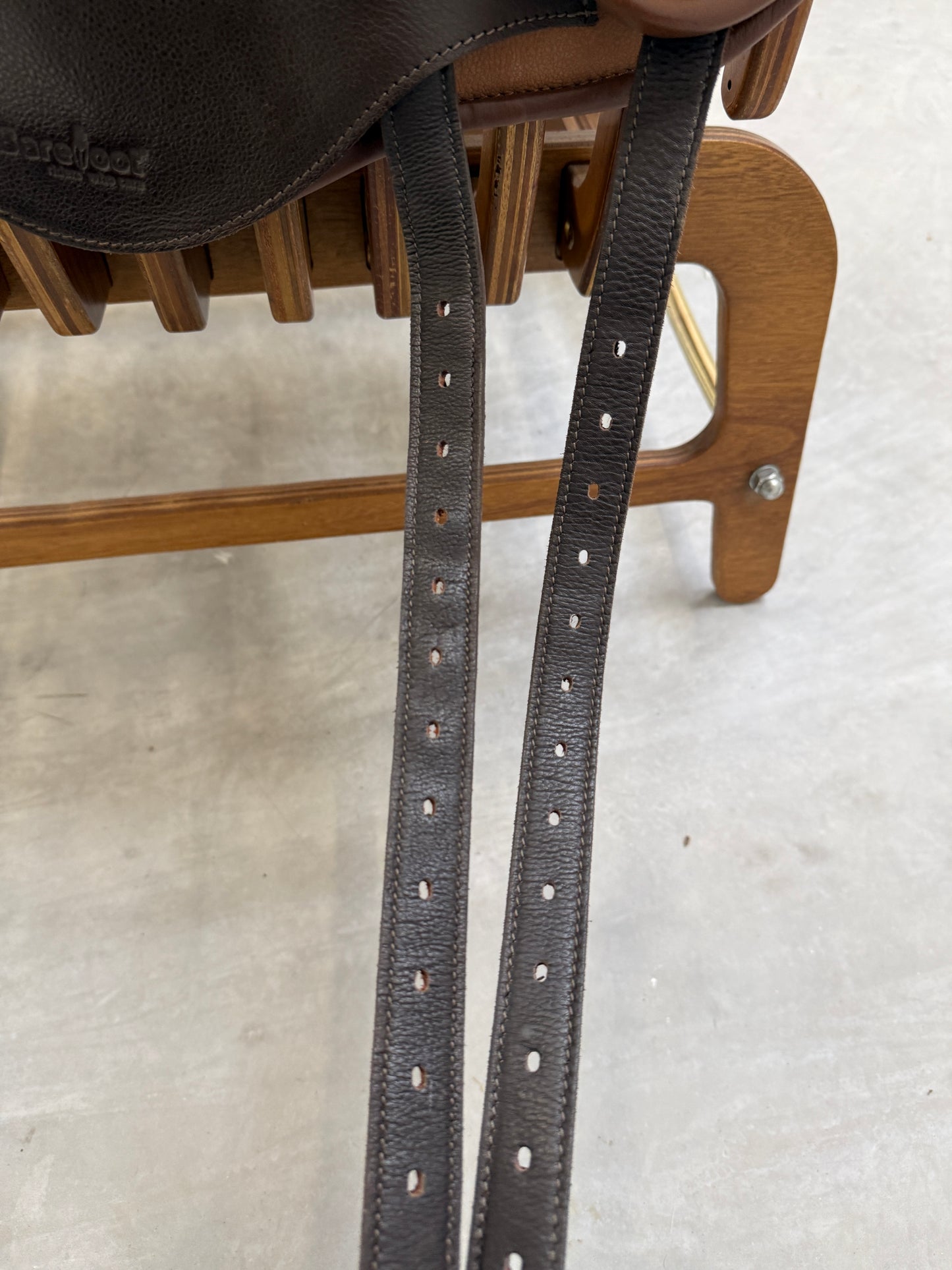 Barefoot Barrydale Dressursattel baumlos braun Größe 2 neuwertig